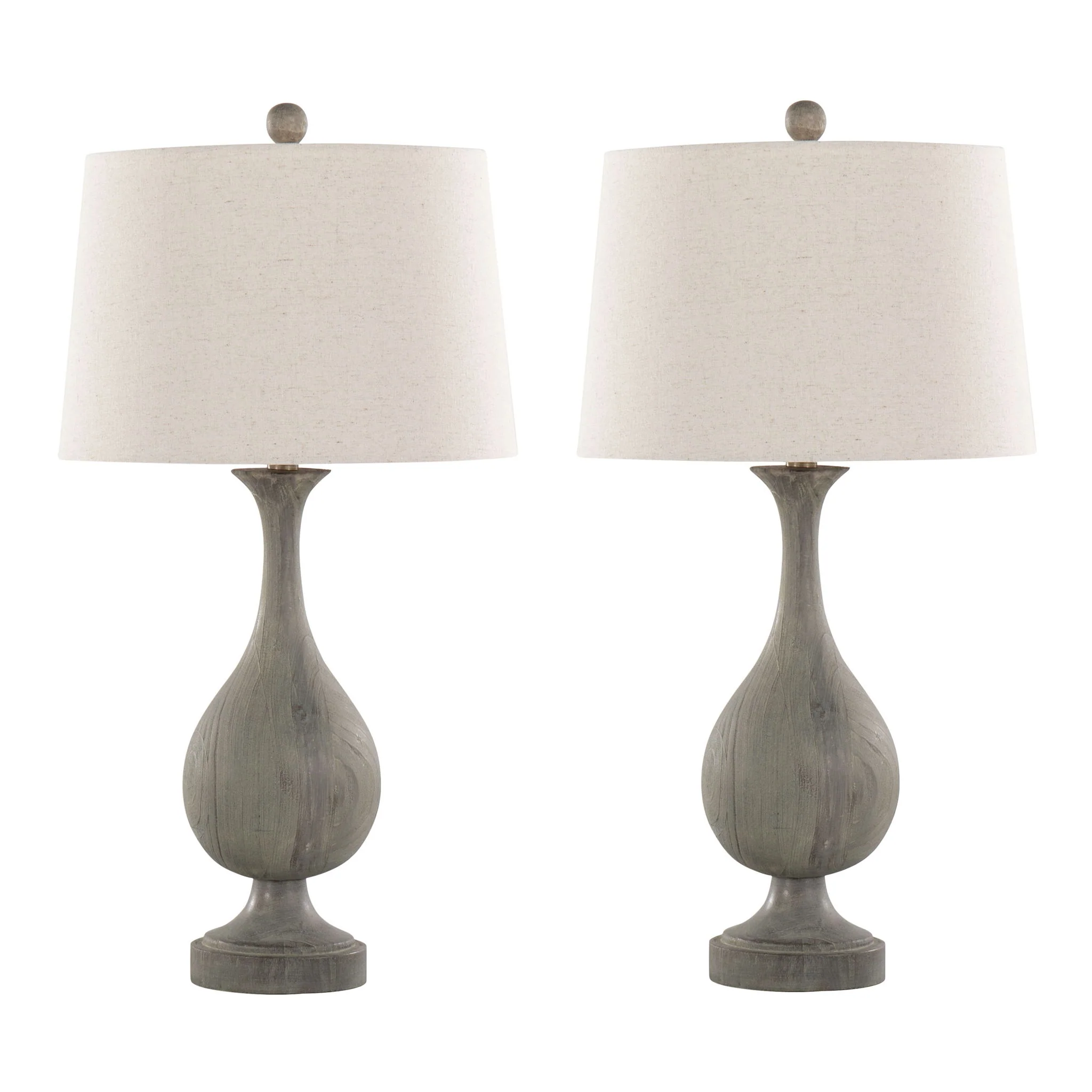 Cipolla - Poly Farmhouse Table Lamp (Set of 2) - Image 2