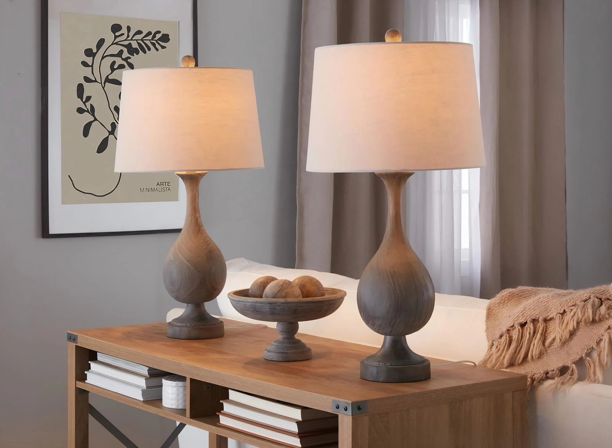 Cipolla - Poly Farmhouse Table Lamp (Set of 2) - Image 3