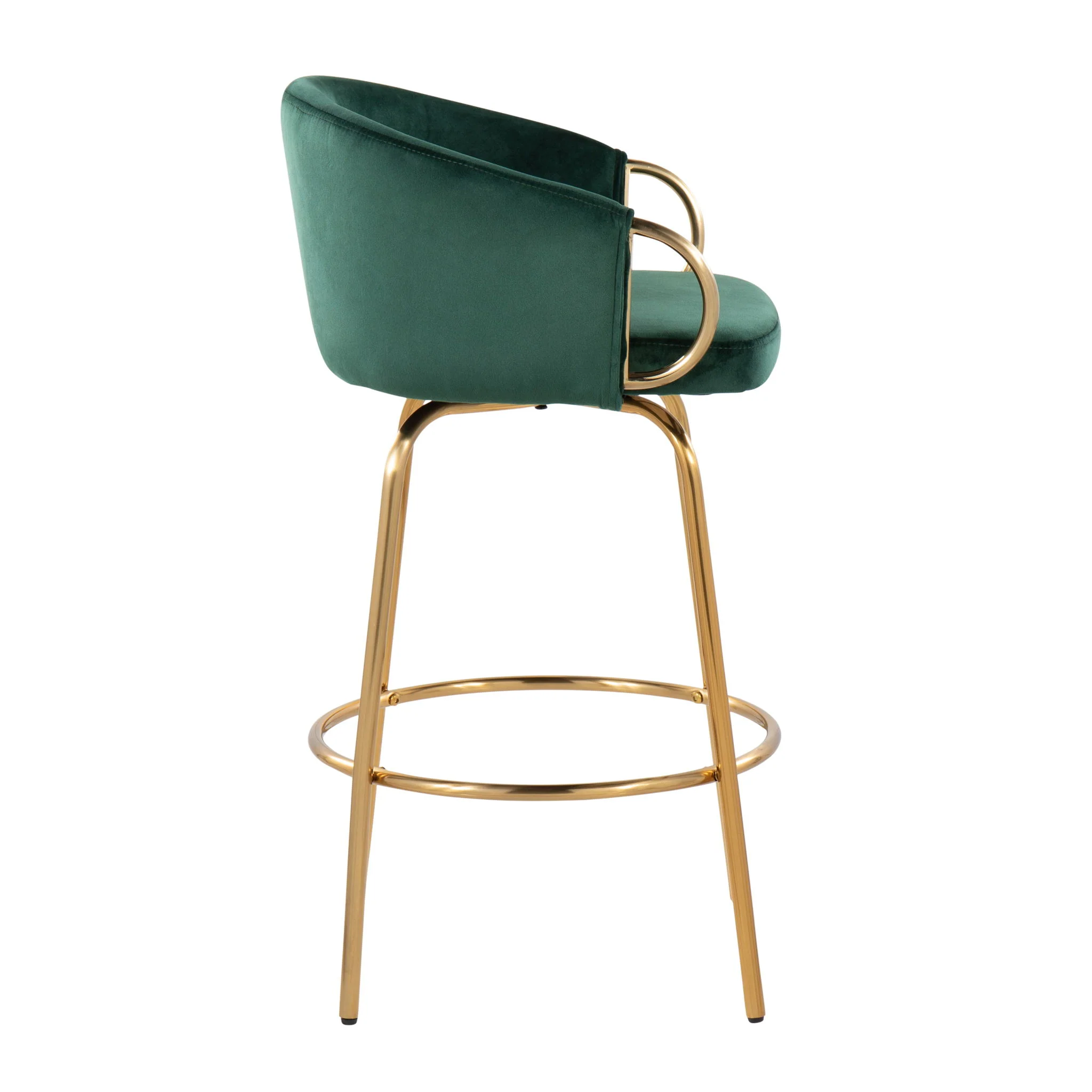 Claire - Contemporary & Glam Counter Stool (Set of 2) - Image 7