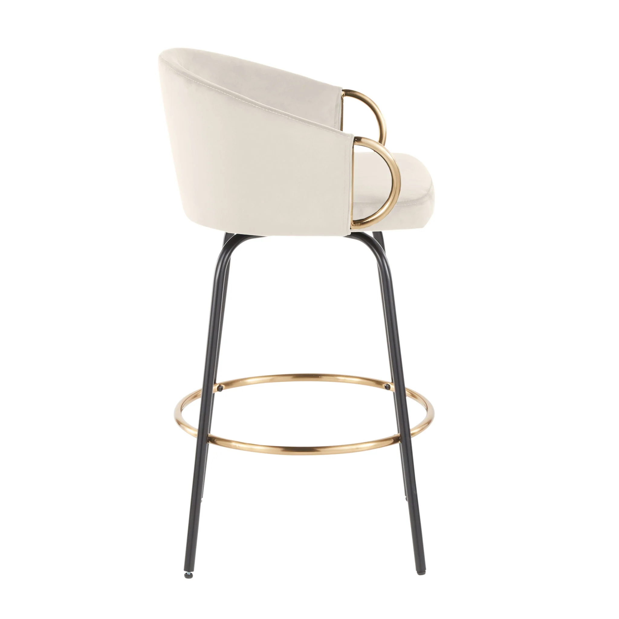 Claire - Contemporary / Glam Counter Stool (Set of 2) - Image 9