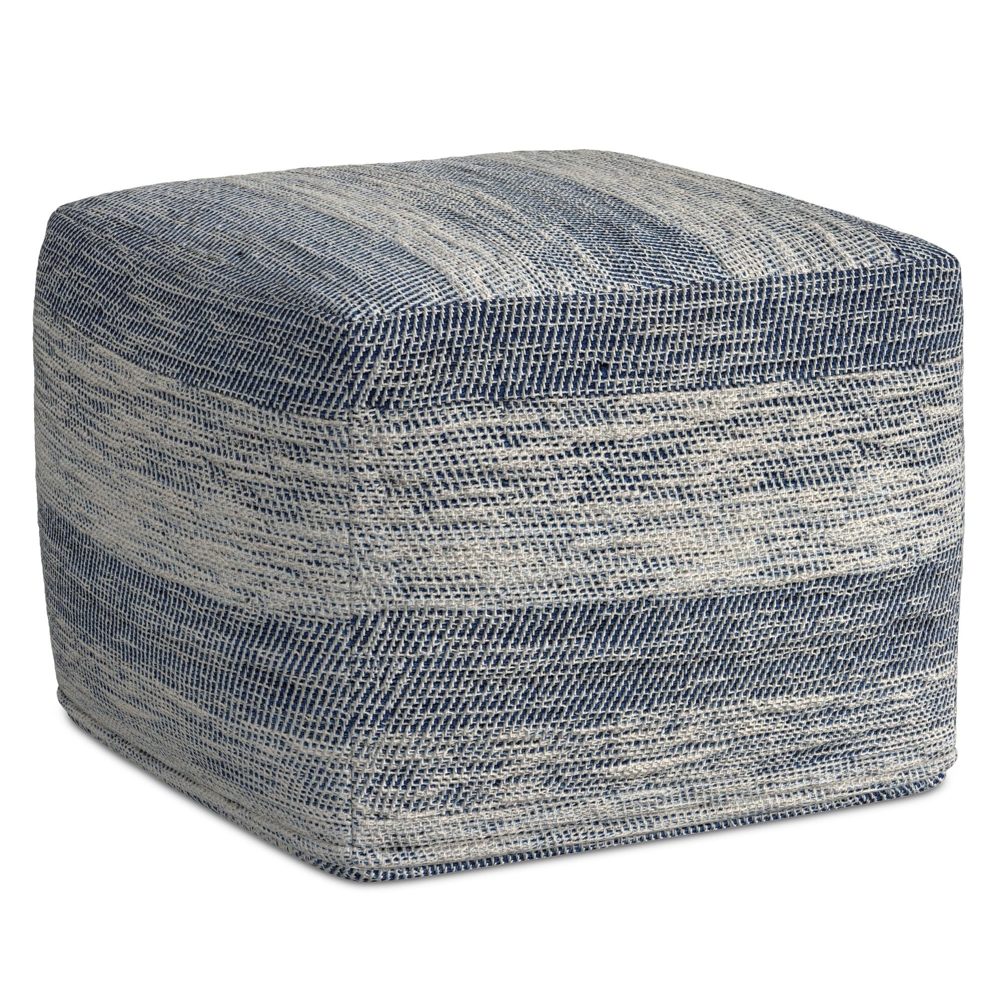 Clay - Square Pouf, Upholstered - Image 4