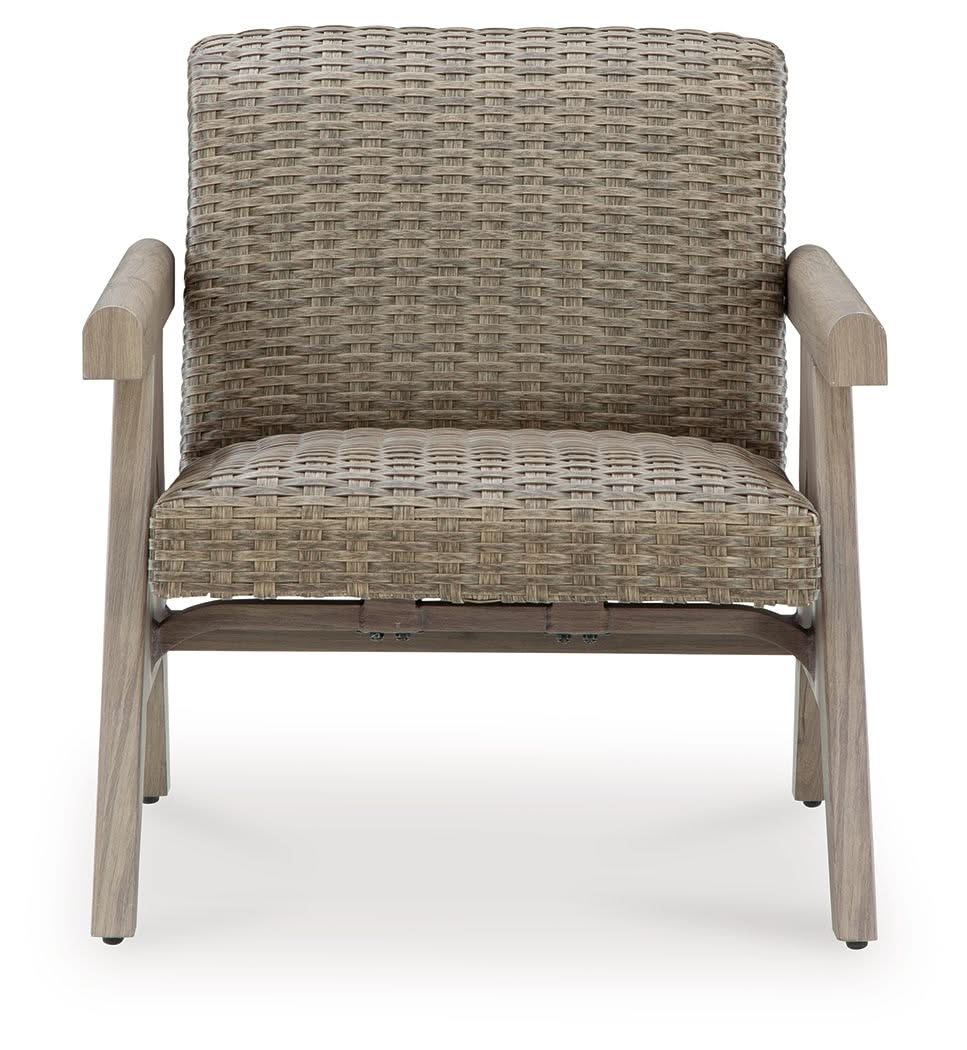 Cliff Trails - Rocking Lounge Chair - Beige - Image 4
