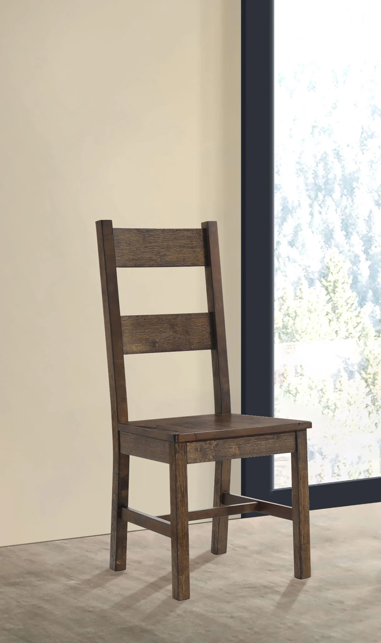 Coleman Dining Side Chair Rustic Golden Brown (Set of 2) - Image 4