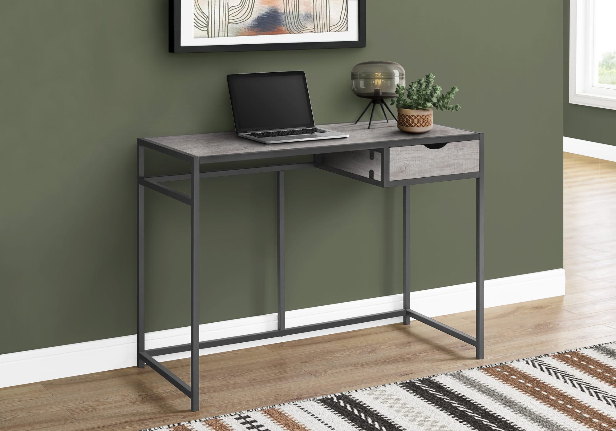 Computer Desk For Home Office, Laptop, 1 Storage Drawer, Contemporary & Modern - Image 16