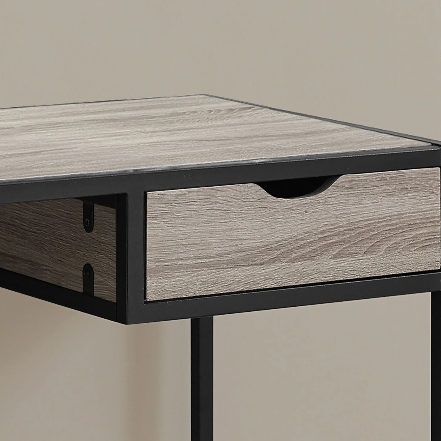 Computer Desk For Home Office, Laptop, 1 Storage Drawer, Contemporary & Modern - Image 7
