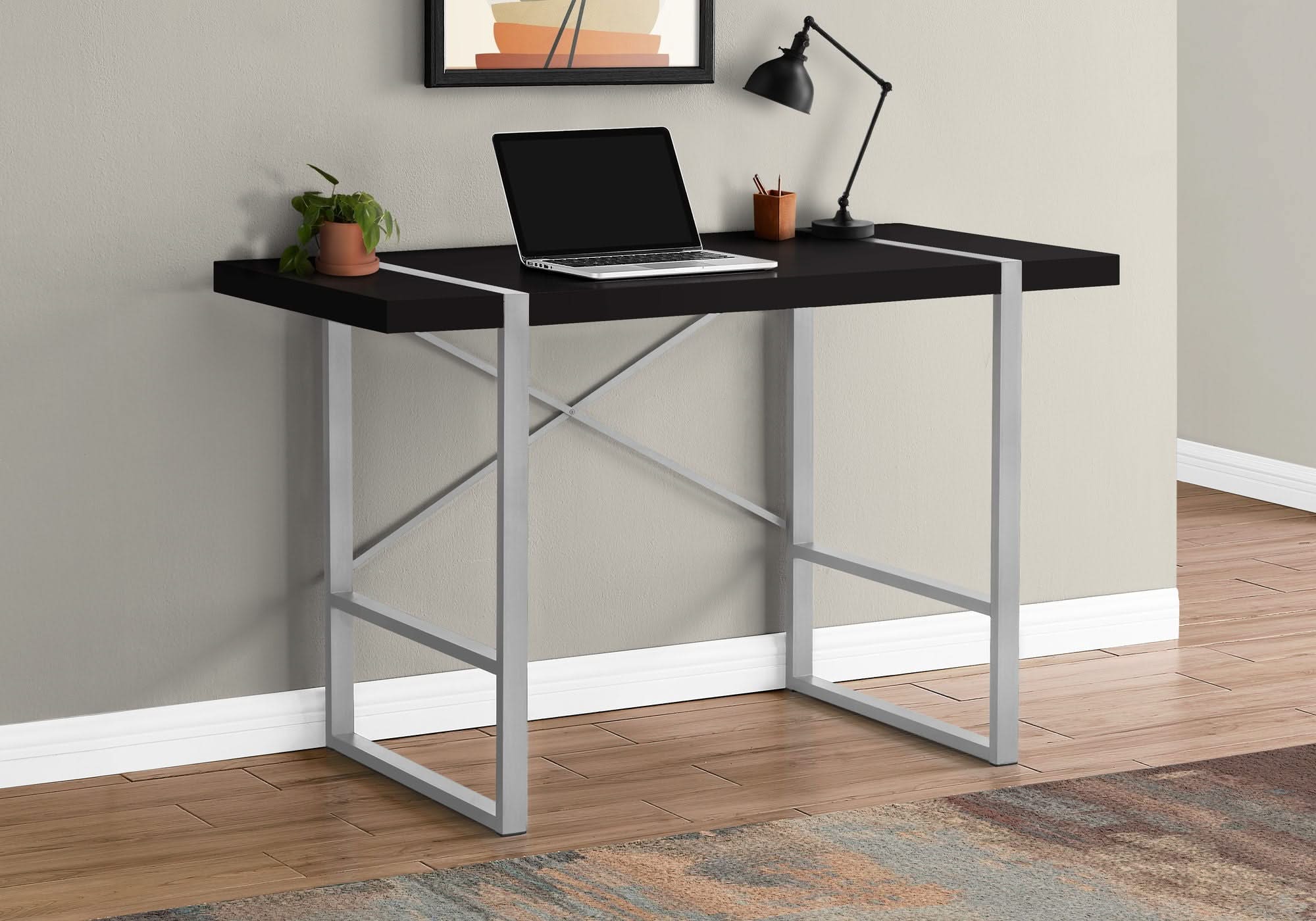 Computer Desk For Home Office, Laptop, Industrial Design - Image 11