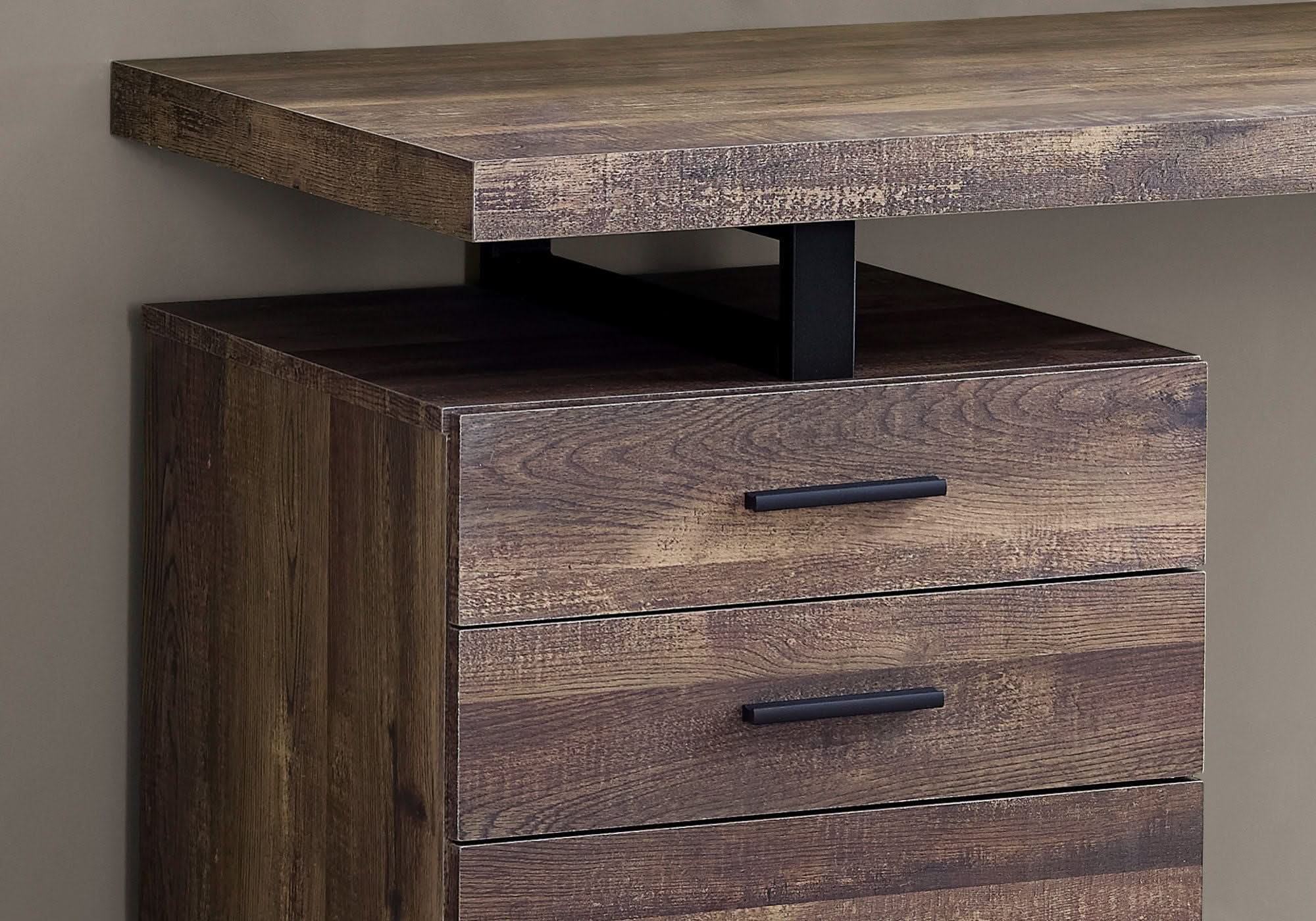 Computer Desk For Home Office, Left, Right Set - Up, Ample Storage Drawers - Image 15