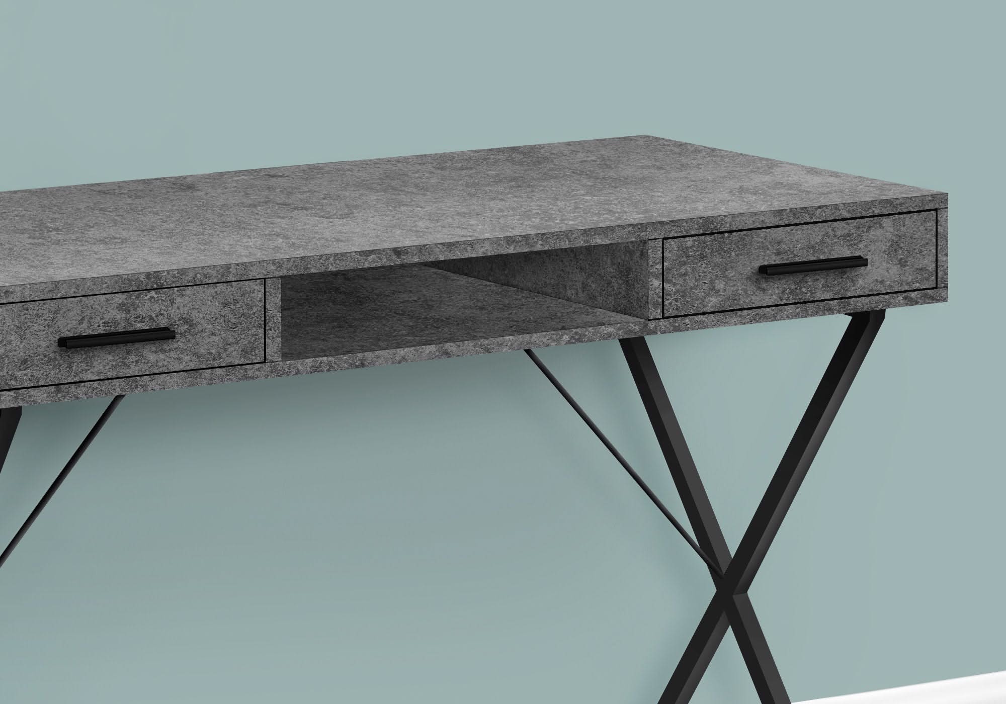 Computer Desk, Home Office, Laptop, Left / Right Set-Up, Storage Drawers, Work, Contemporary, Modern - Image 10