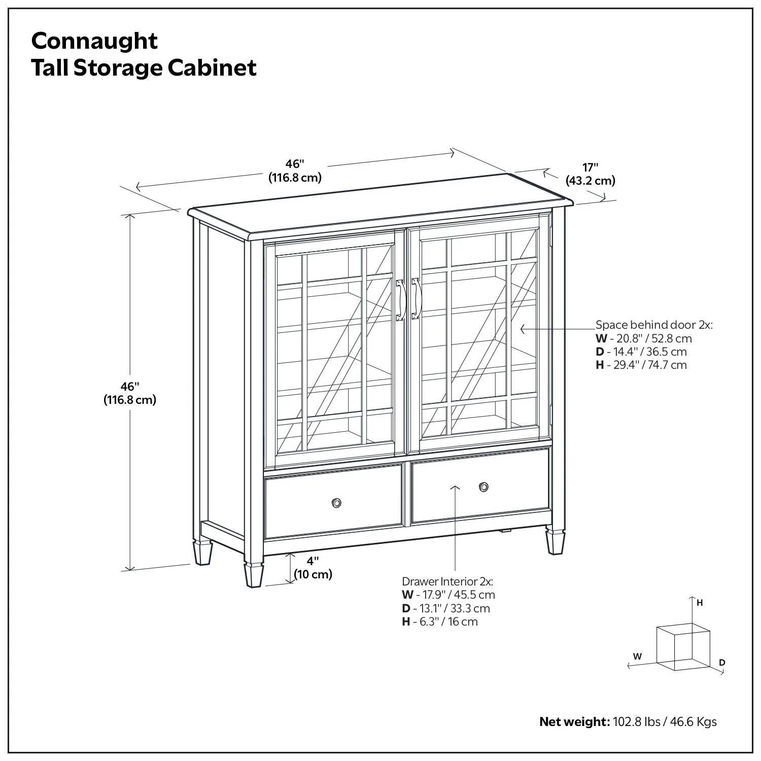 Connaught - Tall Storage Cabinet - Image 5