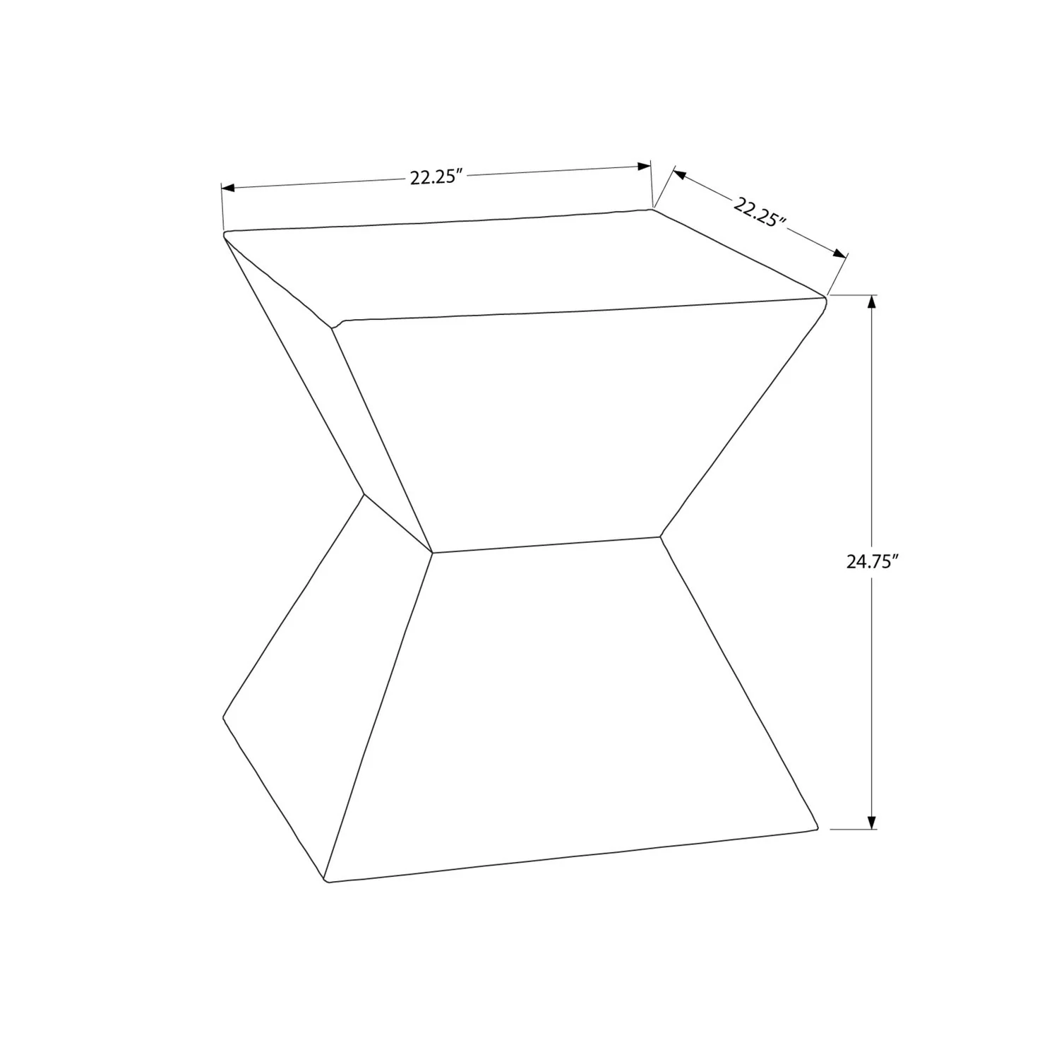 Contemporary Accent Table For Indoor Or Outdoor Use - Image 5