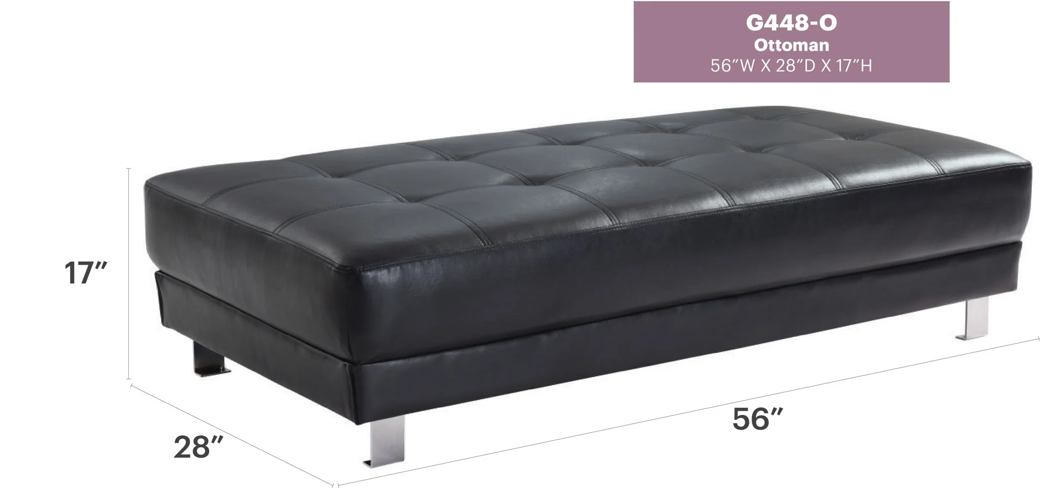Contemporary Ottoman For Living Rooms - Image 6