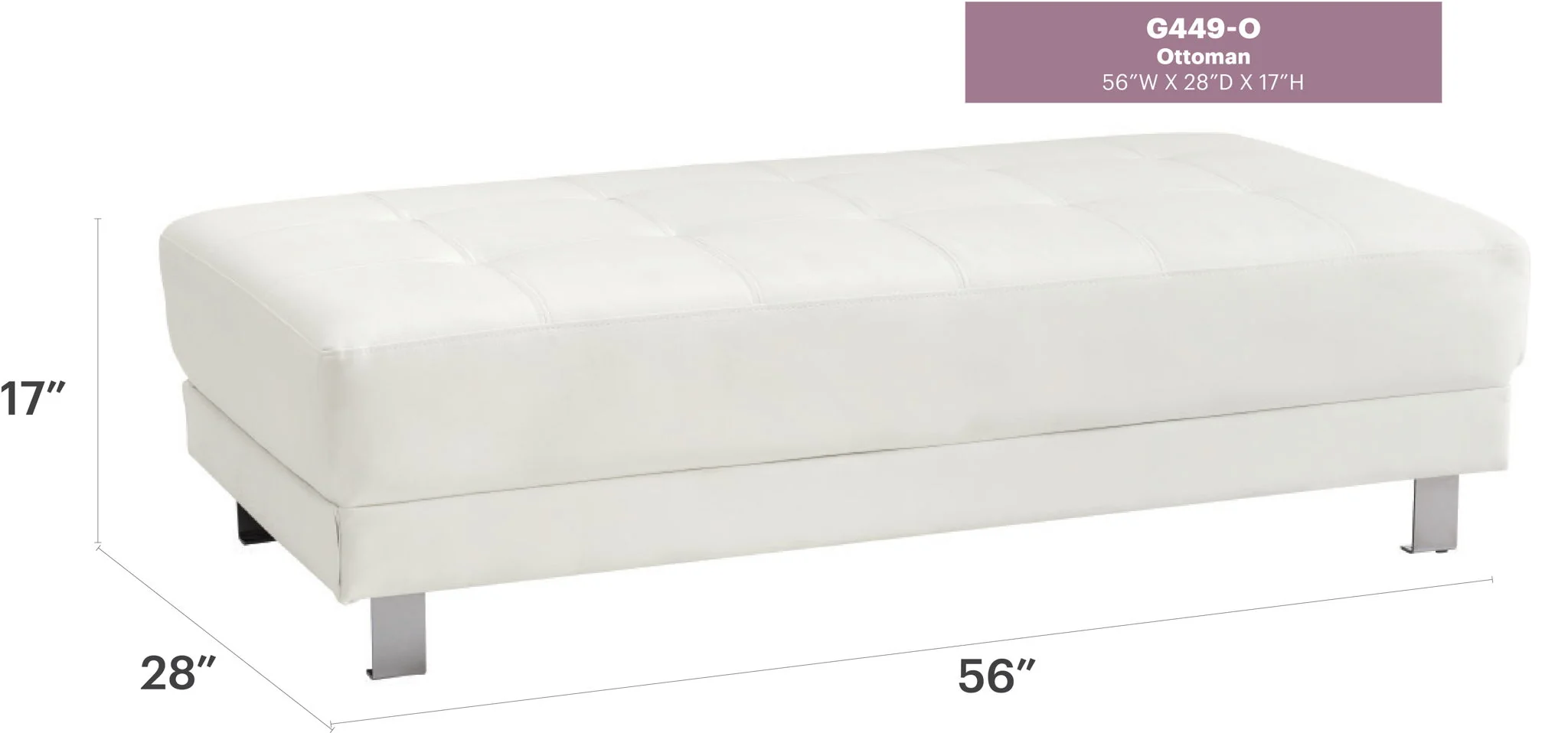 Contemporary Ottoman For Living Rooms - Image 7