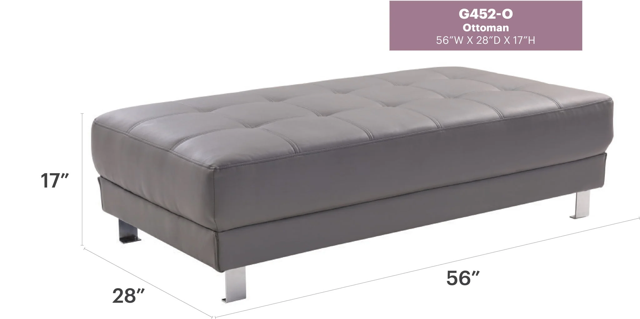 Contemporary Ottoman For Living Rooms - Image 8