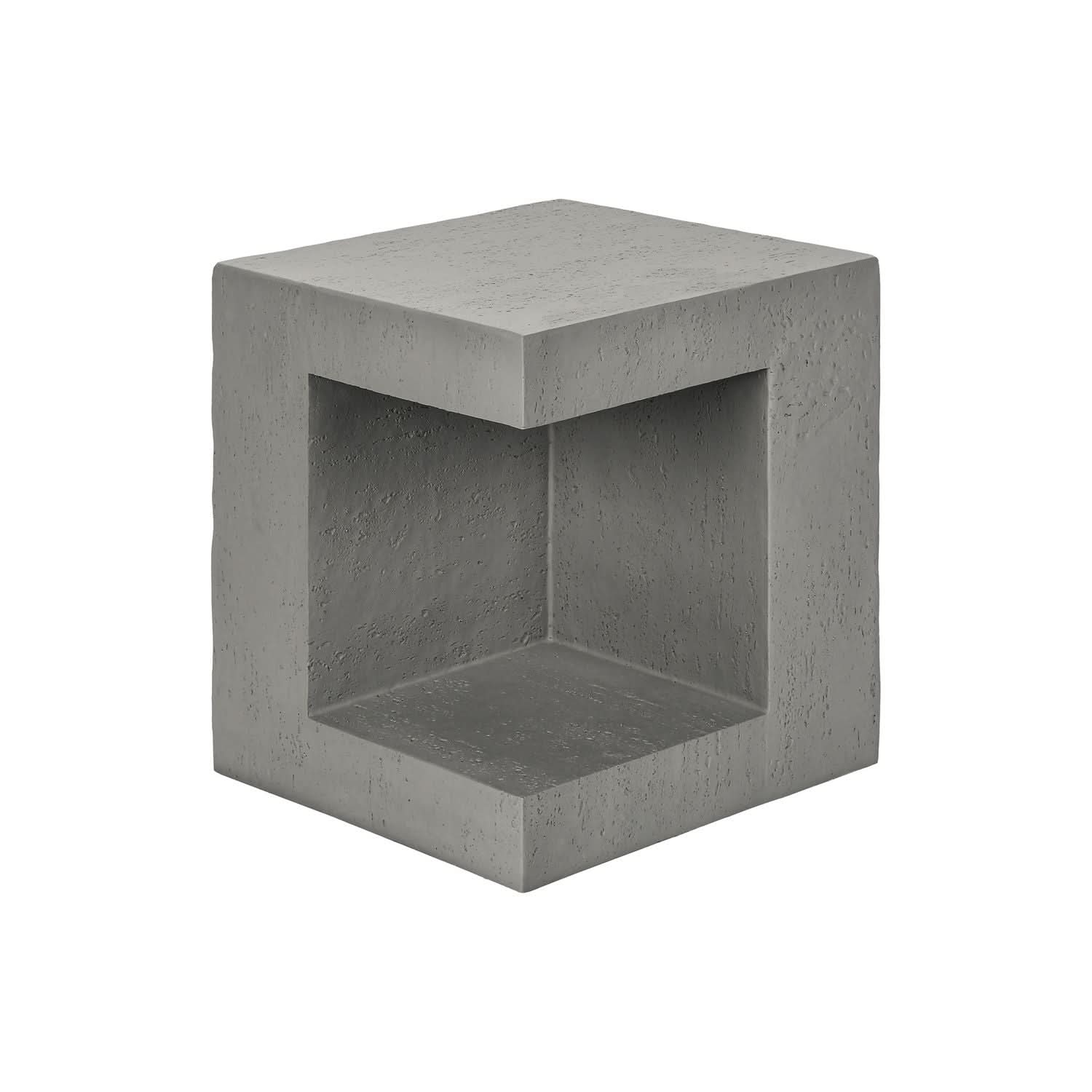 Contemporary Square Accent Table Indoor / Outdoor