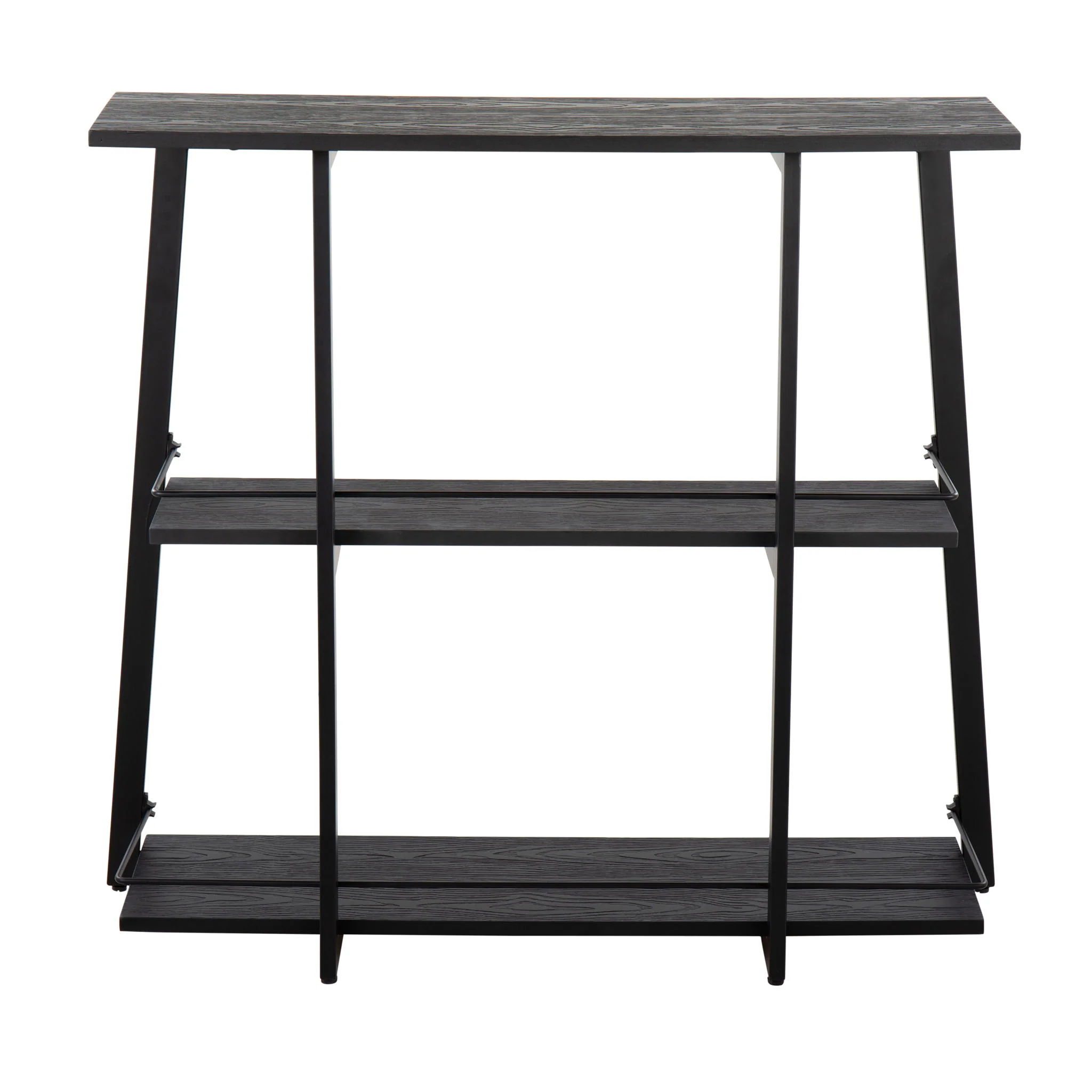 Converge - Industrial Bookcase - Black - Image 4