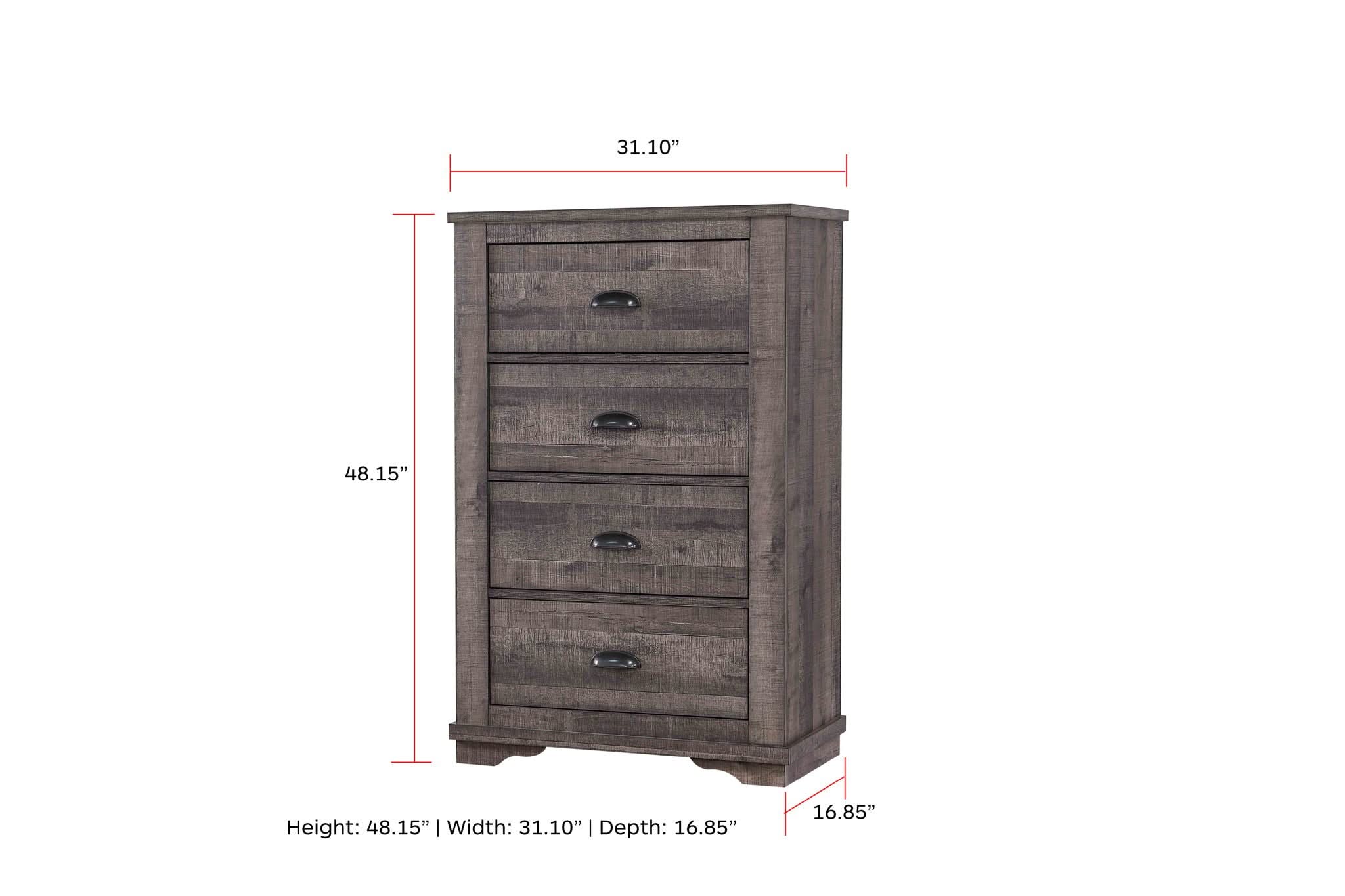 Coralee - Chest - Dark Gray - Image 3