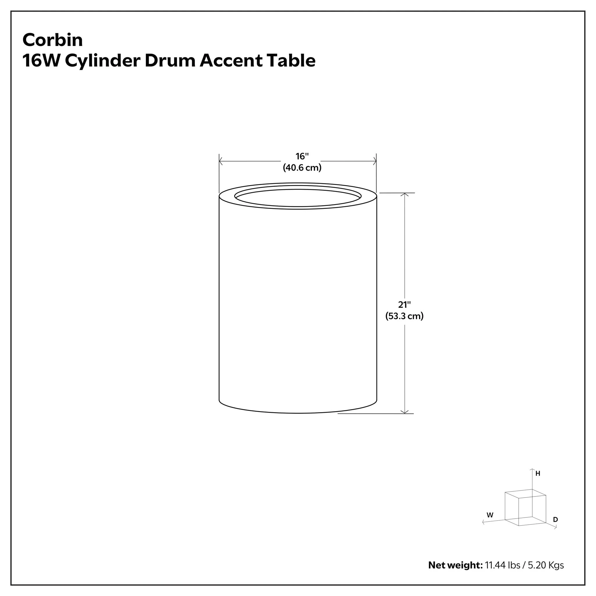 Corbin - Handcrafted Metal Side Table - Image 9