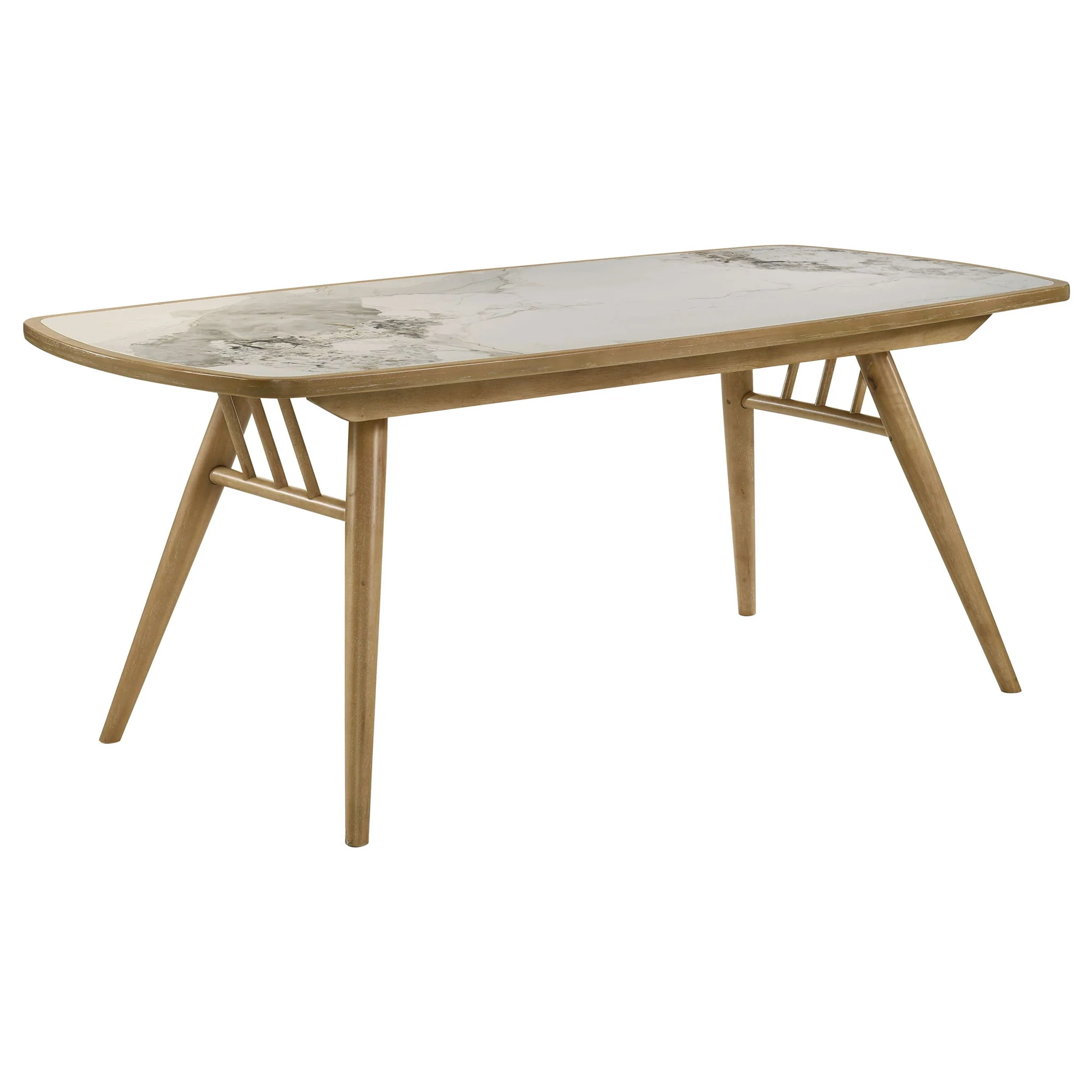 Croyden 7-piece Rectangular Dining Set Weathered Natural - Image 3