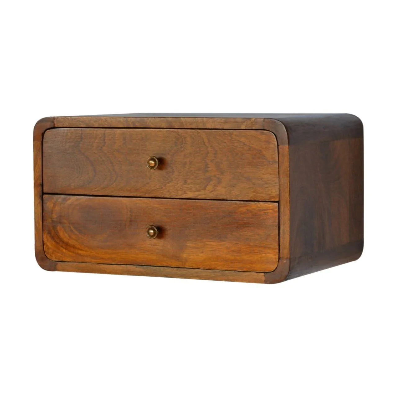 Curved Wall Mounted Bedside Nightstand - Image 10
