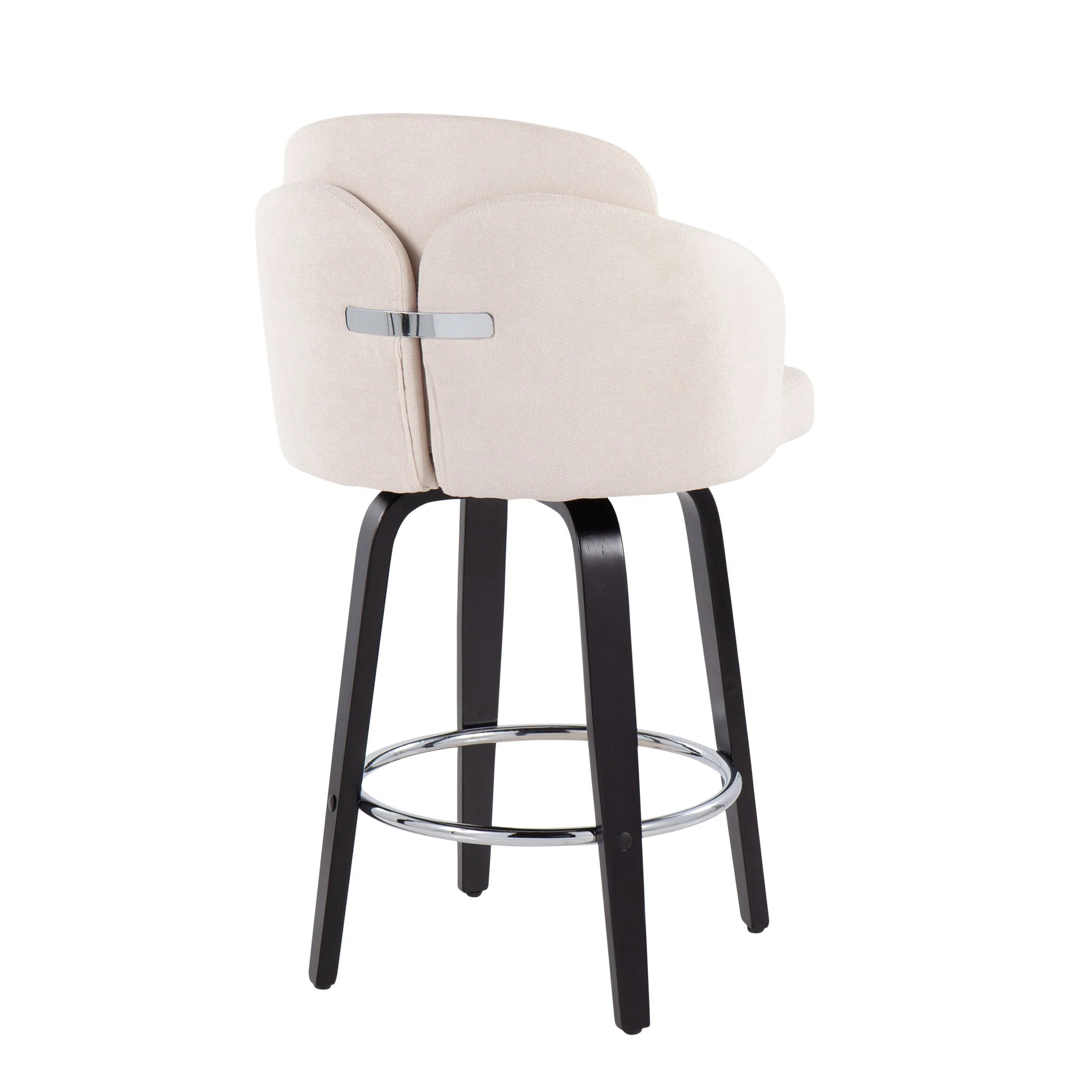 Dahlia - Contemporary Counter Stool Round Footrest (Set of 2) - Image 10