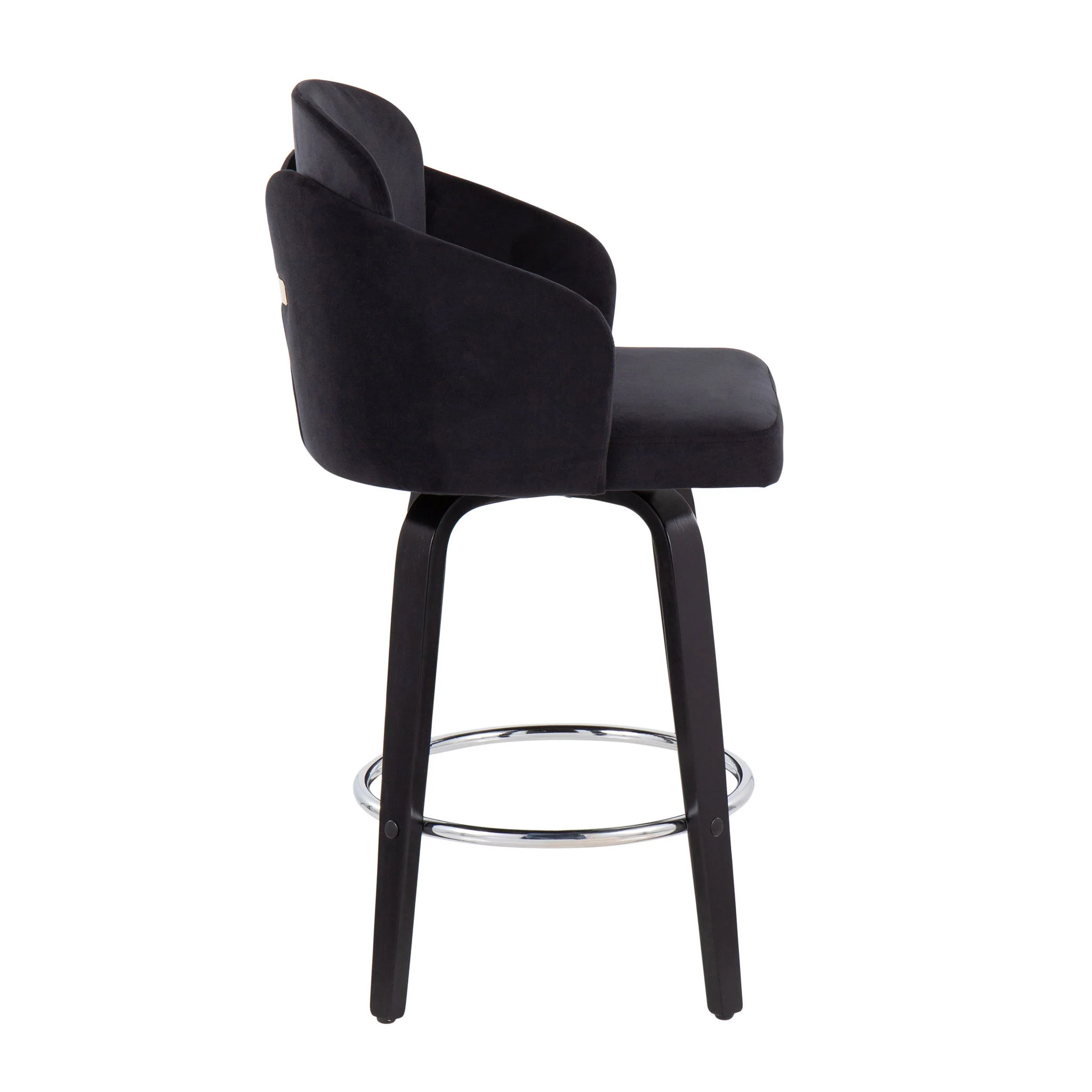Dahlia - Contemporary Counter Stool Round Footrest (Set of 2) - Image 15