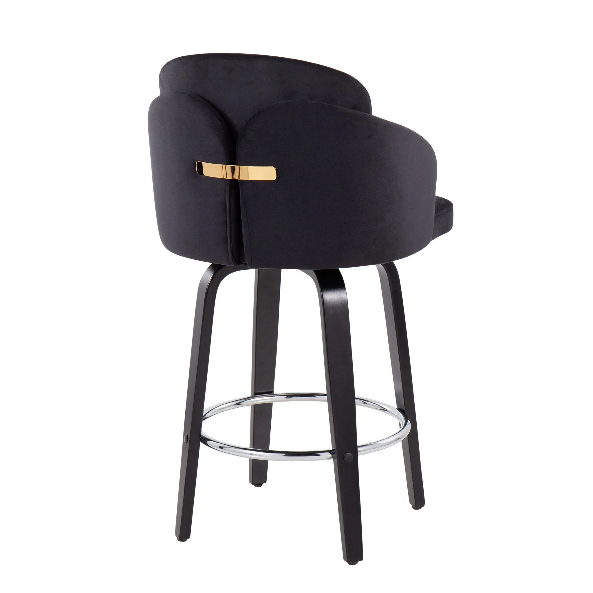 Dahlia - Contemporary Counter Stool Round Footrest (Set of 2) - Image 21