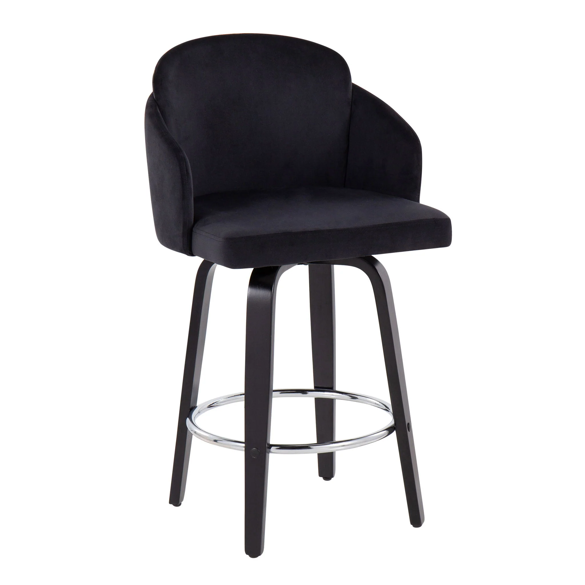 Dahlia - Contemporary Counter Stool Round Footrest (Set of 2) - Image 22