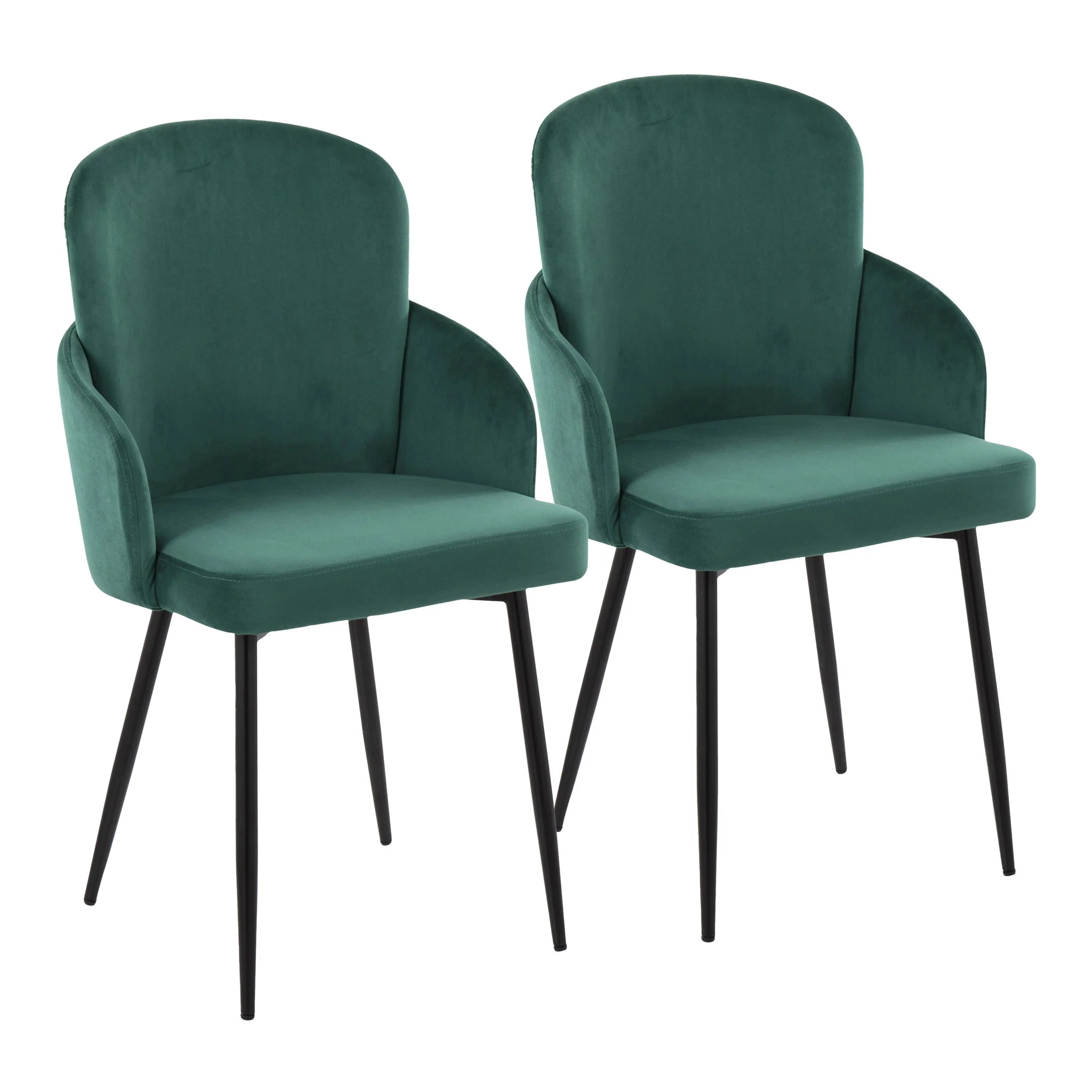 Dahlia - Contemporary Elegant Design Dining Chair (Set of 2) - Image 4