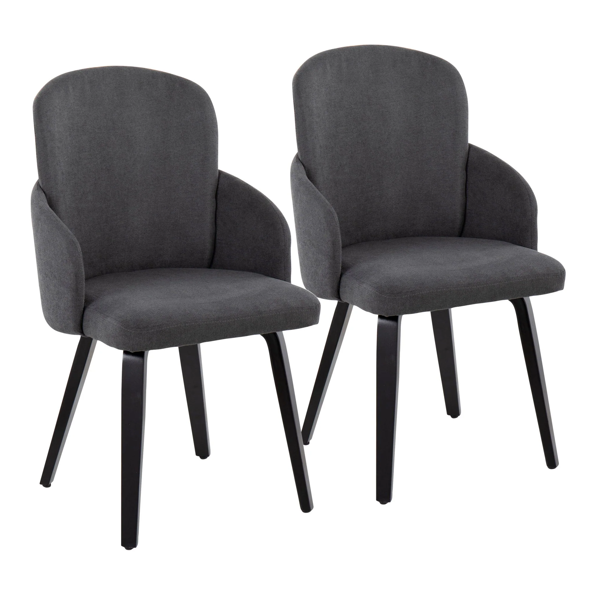 Dahlia - Contemporary Elegant Dining Chair (Set of 2) - Image 3