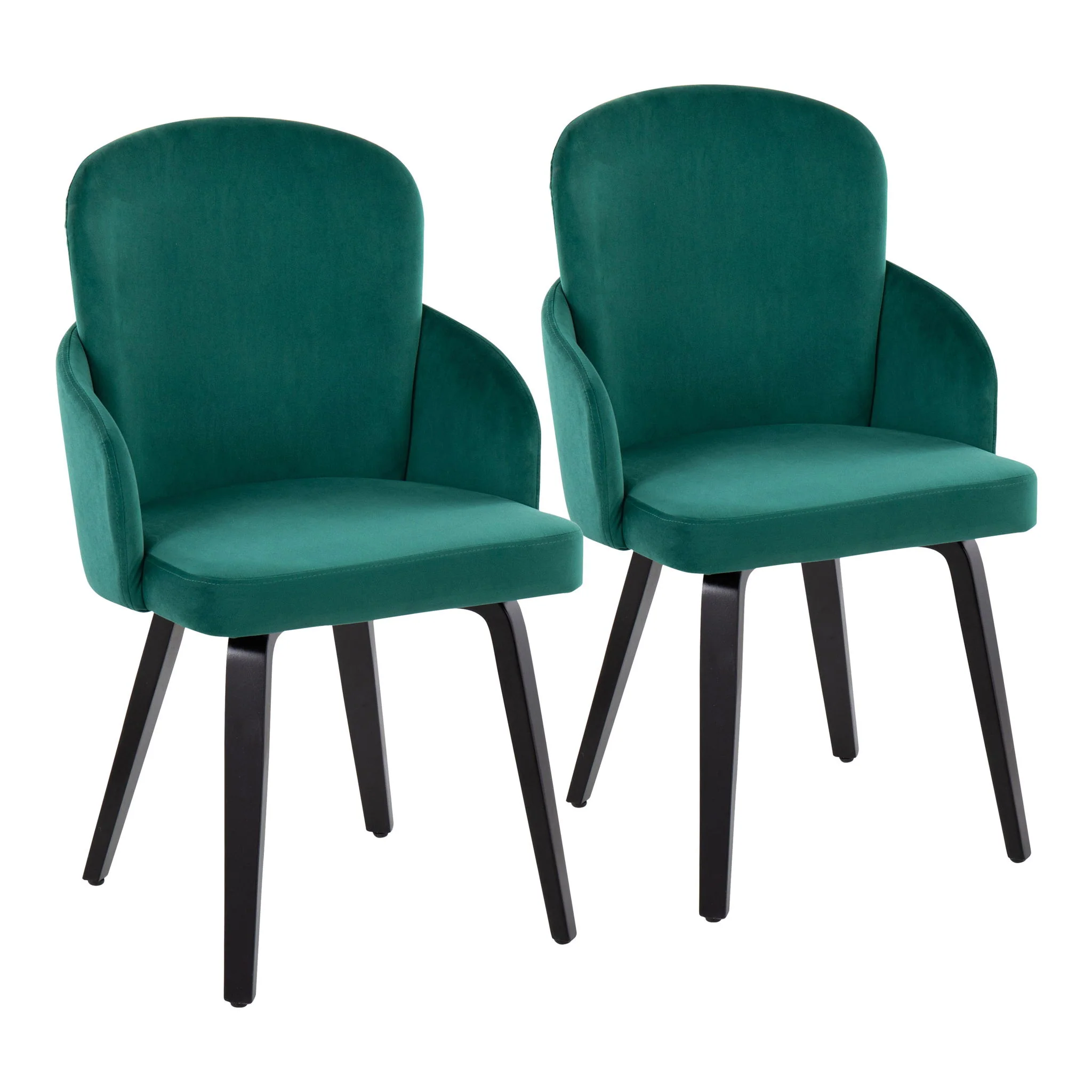 Dahlia - Contemporary Elegant Dining Chair (Set of 2) - Image 5