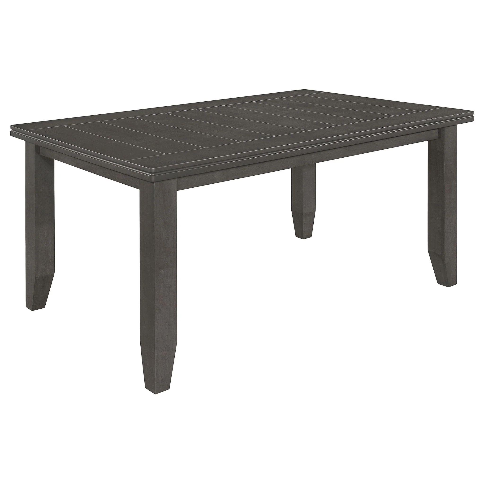Dalila 5-piece Rectangular Dining Table Set Dark Grey - Image 4