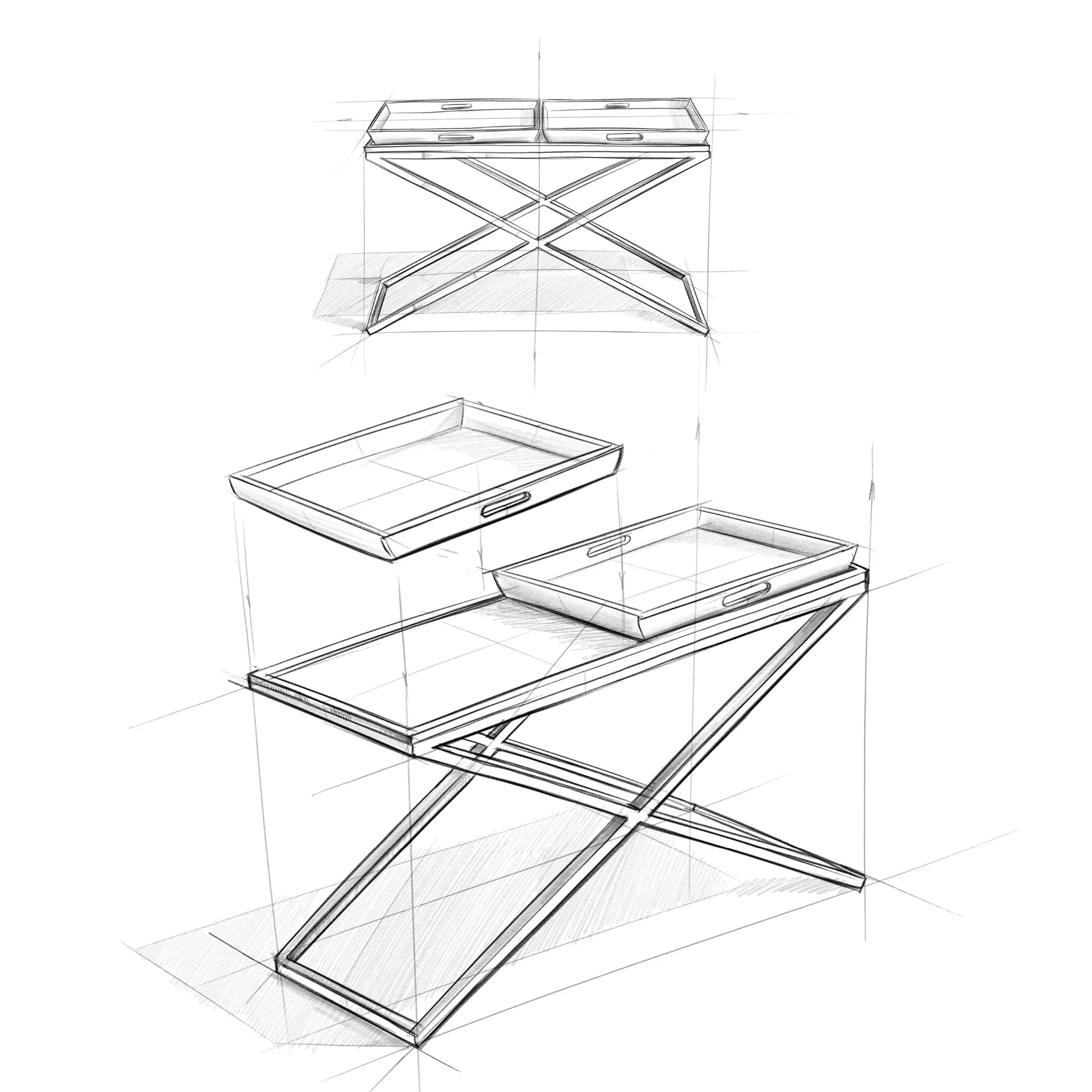 Damien - Console Table - Natural - Image 2