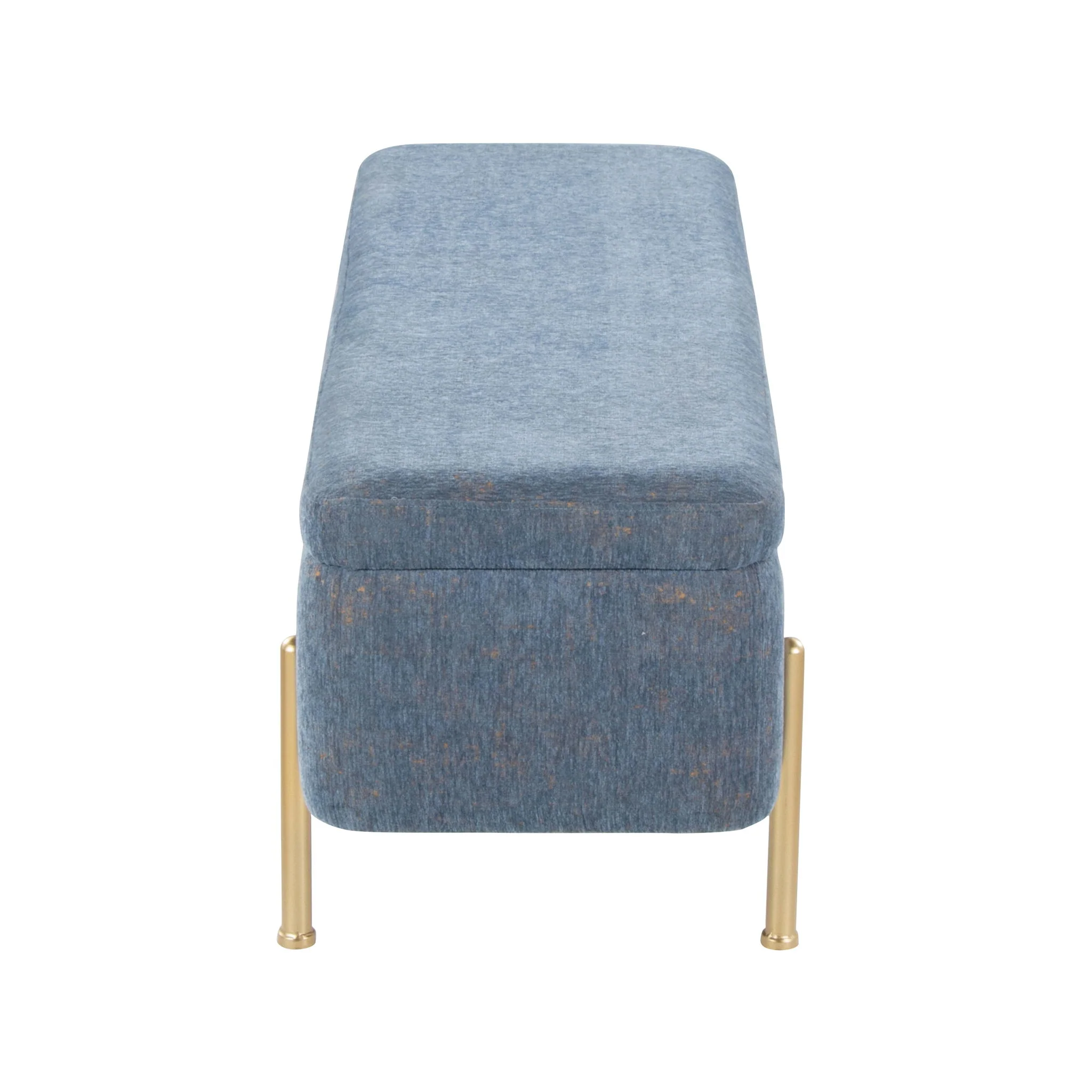 Daniella - Contemporary Bench - Gold / Blue - Image 3