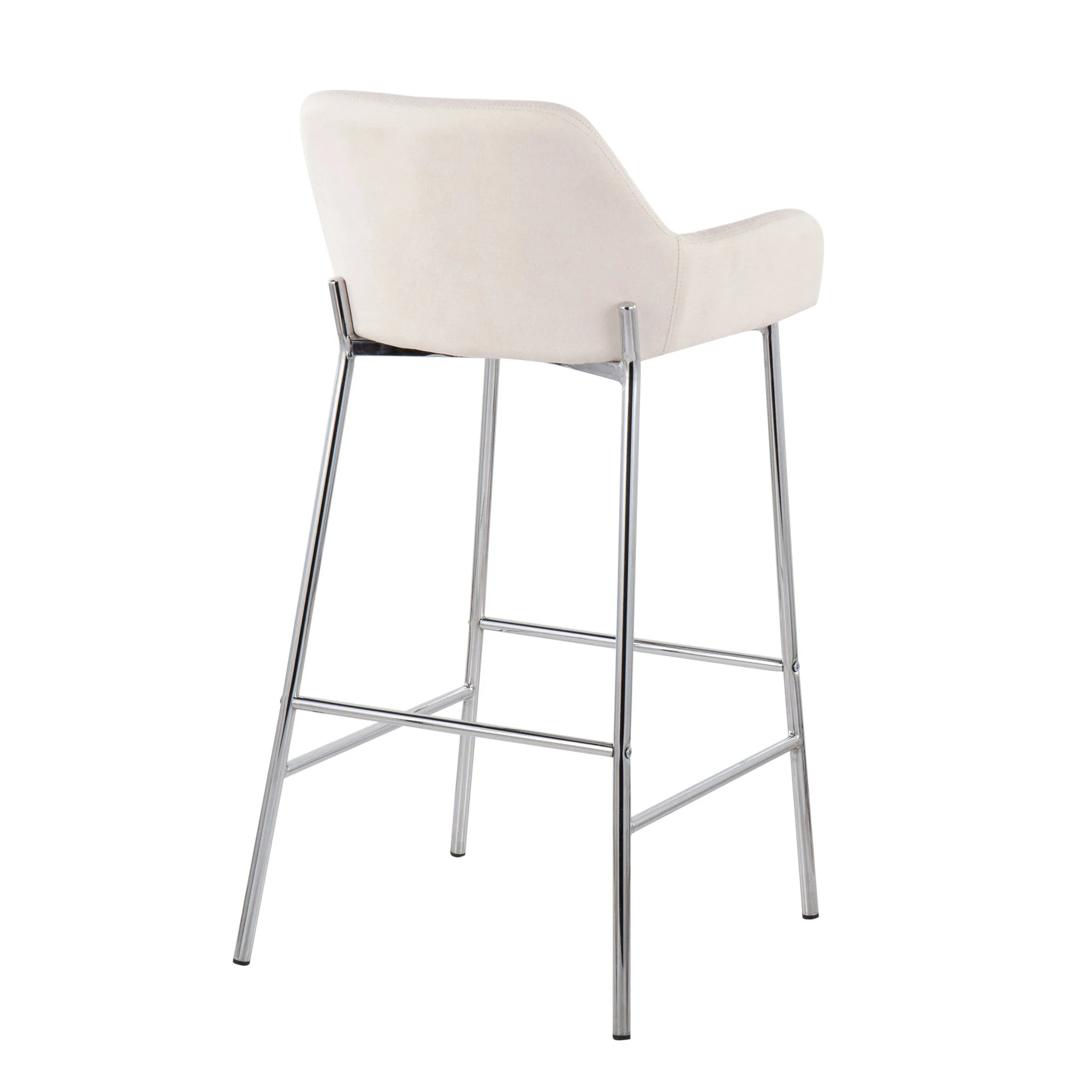 Daniella - Contemporary Fixed Height Bar Stool (Set of 2) - Image 4