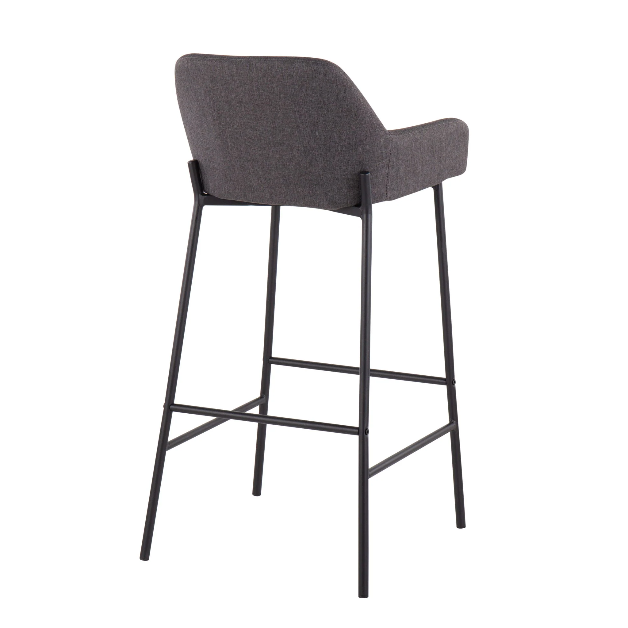 Daniella - Industrial Fixed Height Bar Stool (Set of 2) - Image 4
