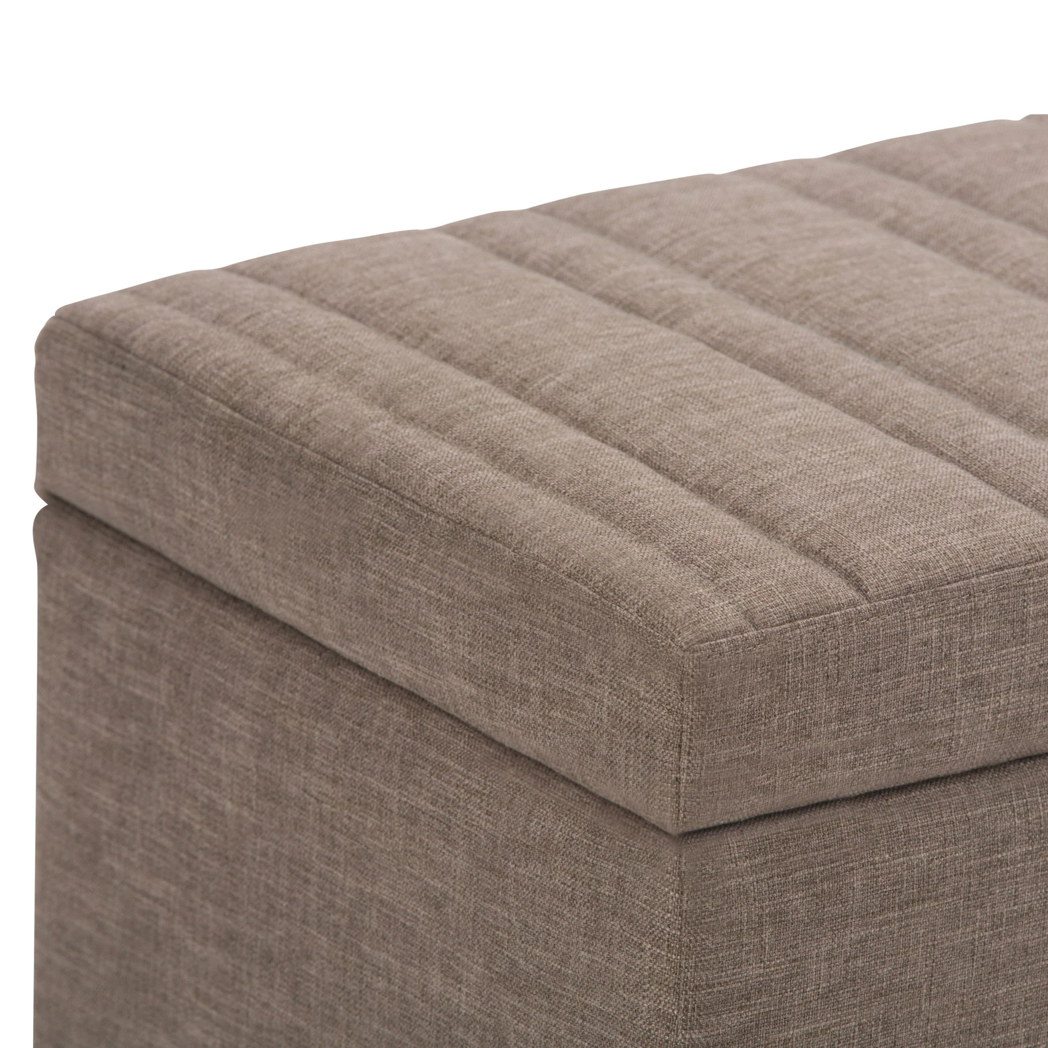 Darcy - Upholstered Storage Ottoman Bench - Image 2