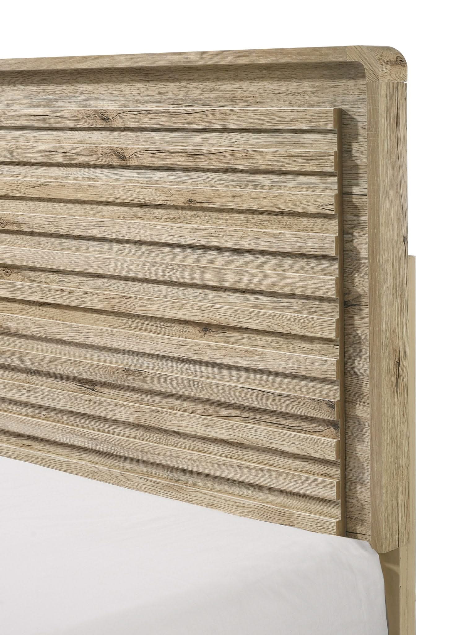 Dawson - King Bed - Light Brown - Image 3