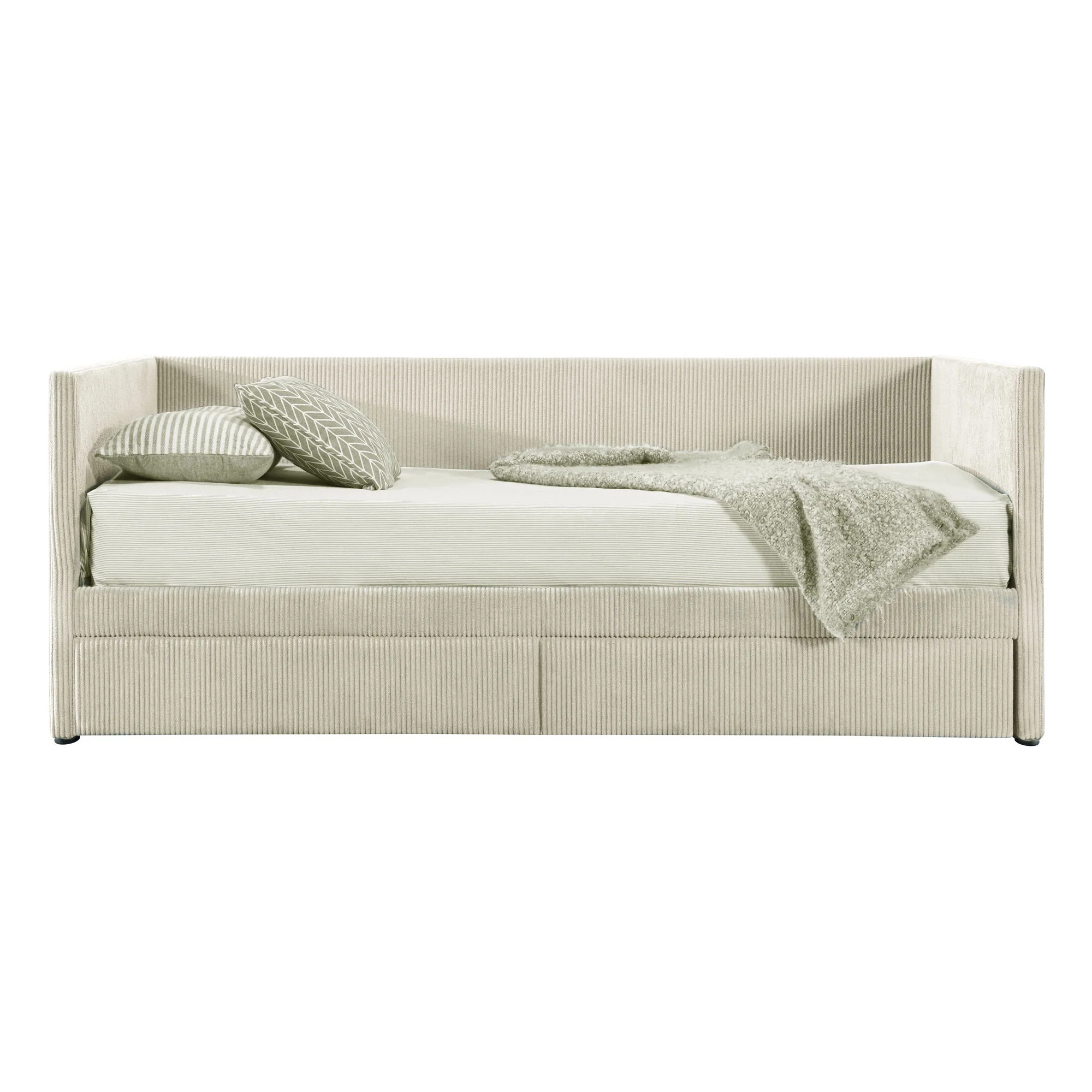 Daybed With Two Drawers And Wood Slat - Image 8