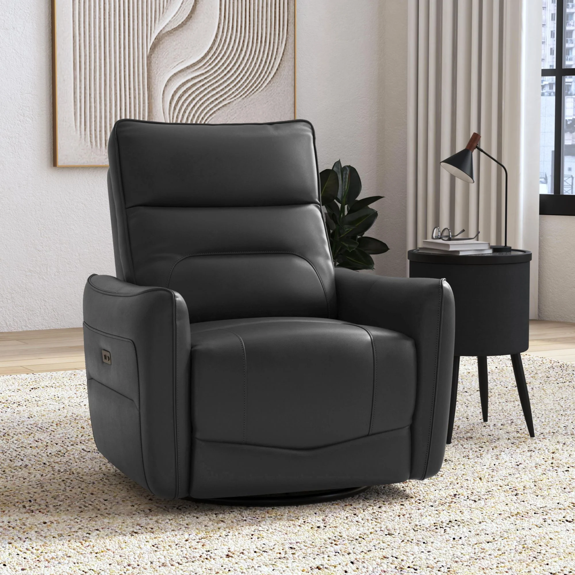 Deco - Recliner With Glider And Swivel - Image 6