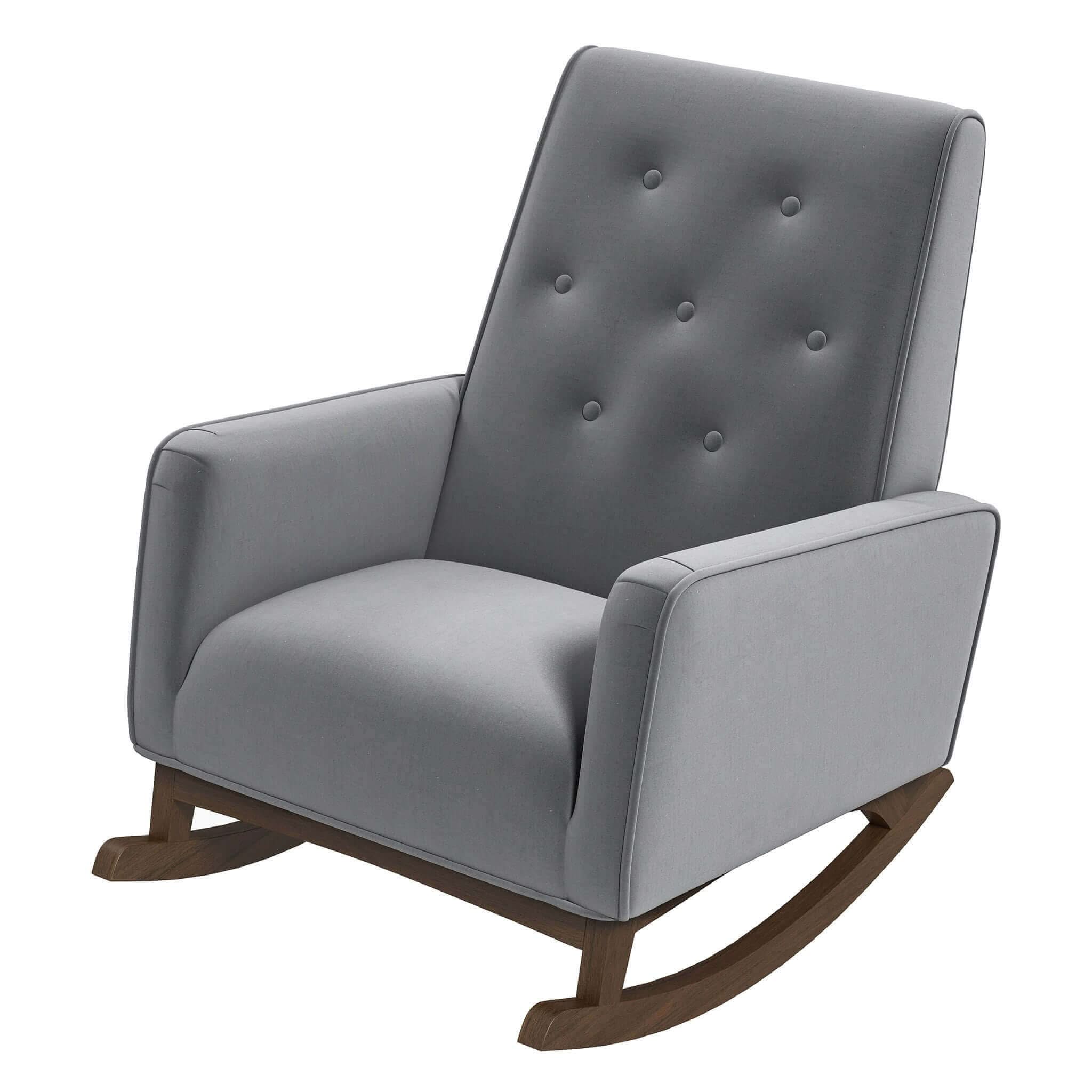 Demetrius - Solid Wood Rocking Chair - Image 2