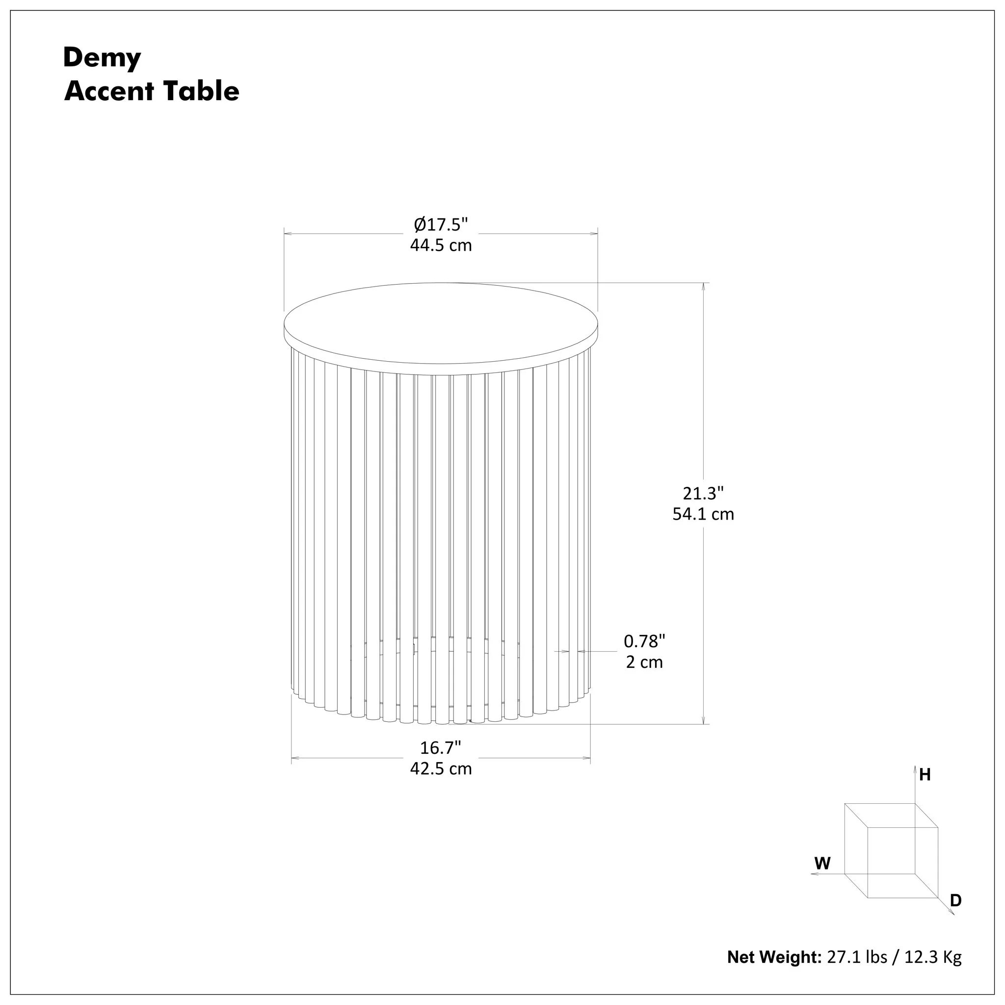 Demy - Accent Table - Image 5