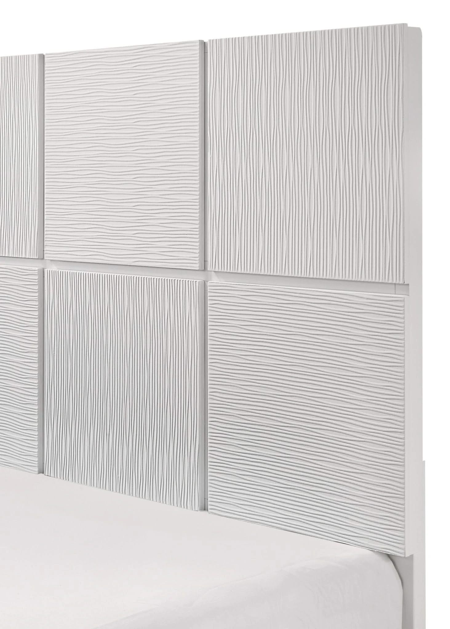 Denker - King Bed - White - Image 3