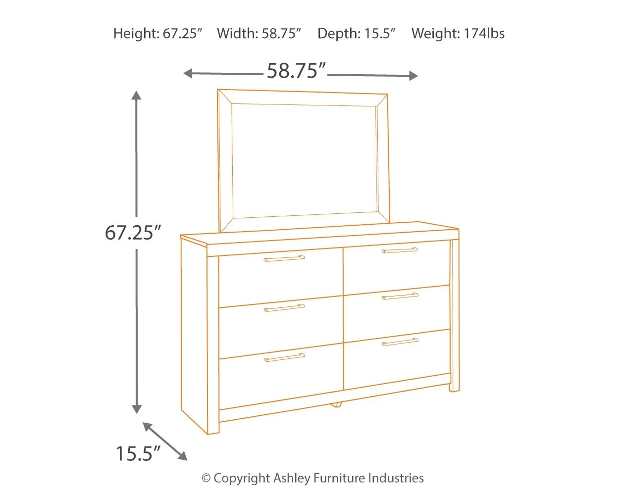 Derekson - Dresser - Image 5
