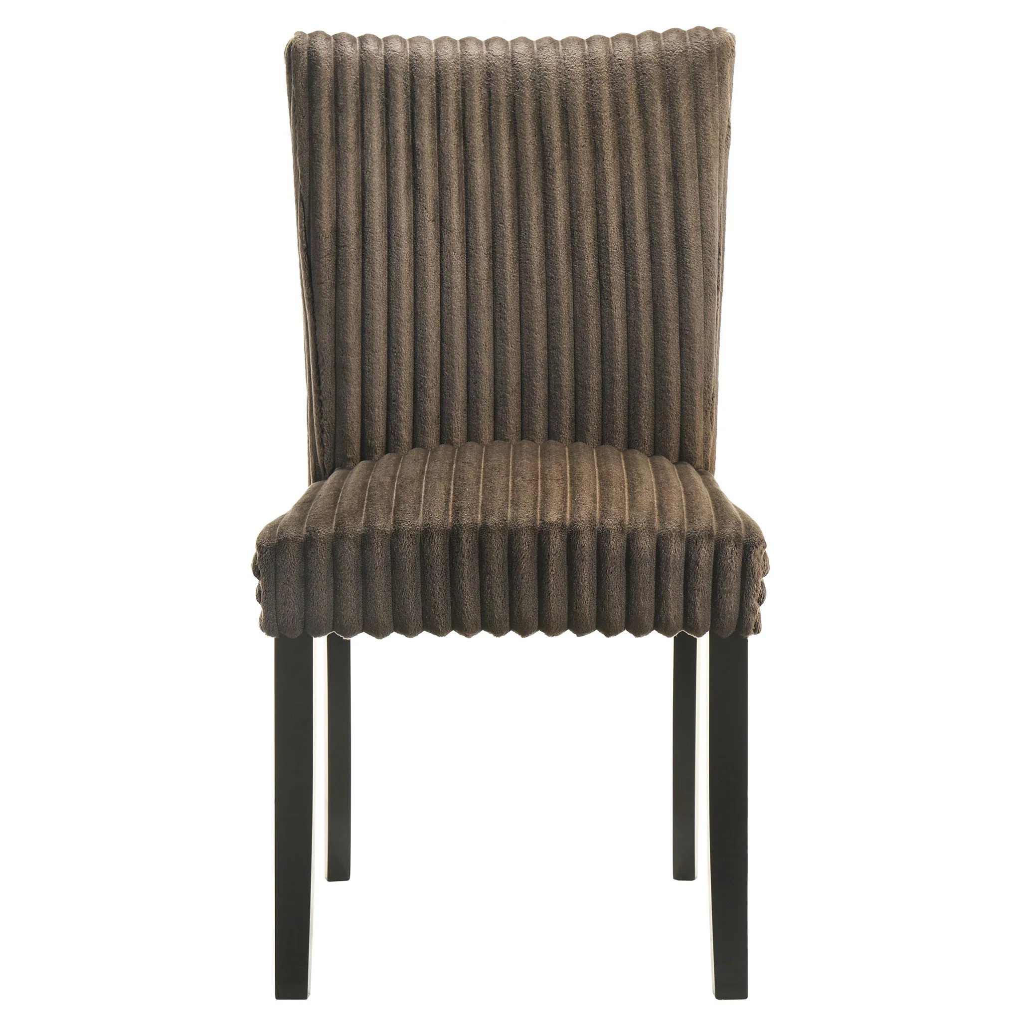 Dermott Upholstered Parson Dining Side Chair Chocolate (Set of 2) - Image 4