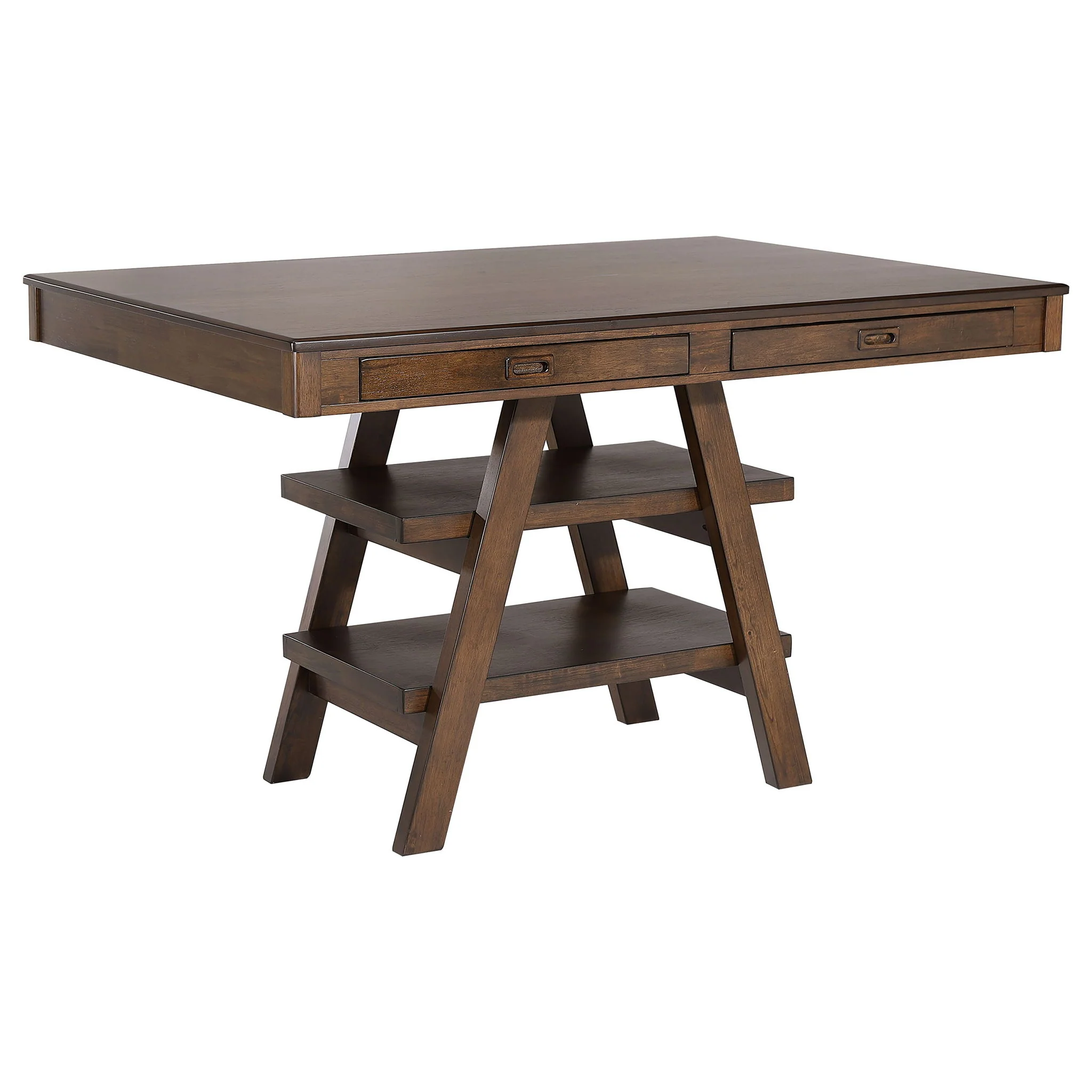 Dewey 5-piece Rectangular Dining Table Set Walnut - Image 2