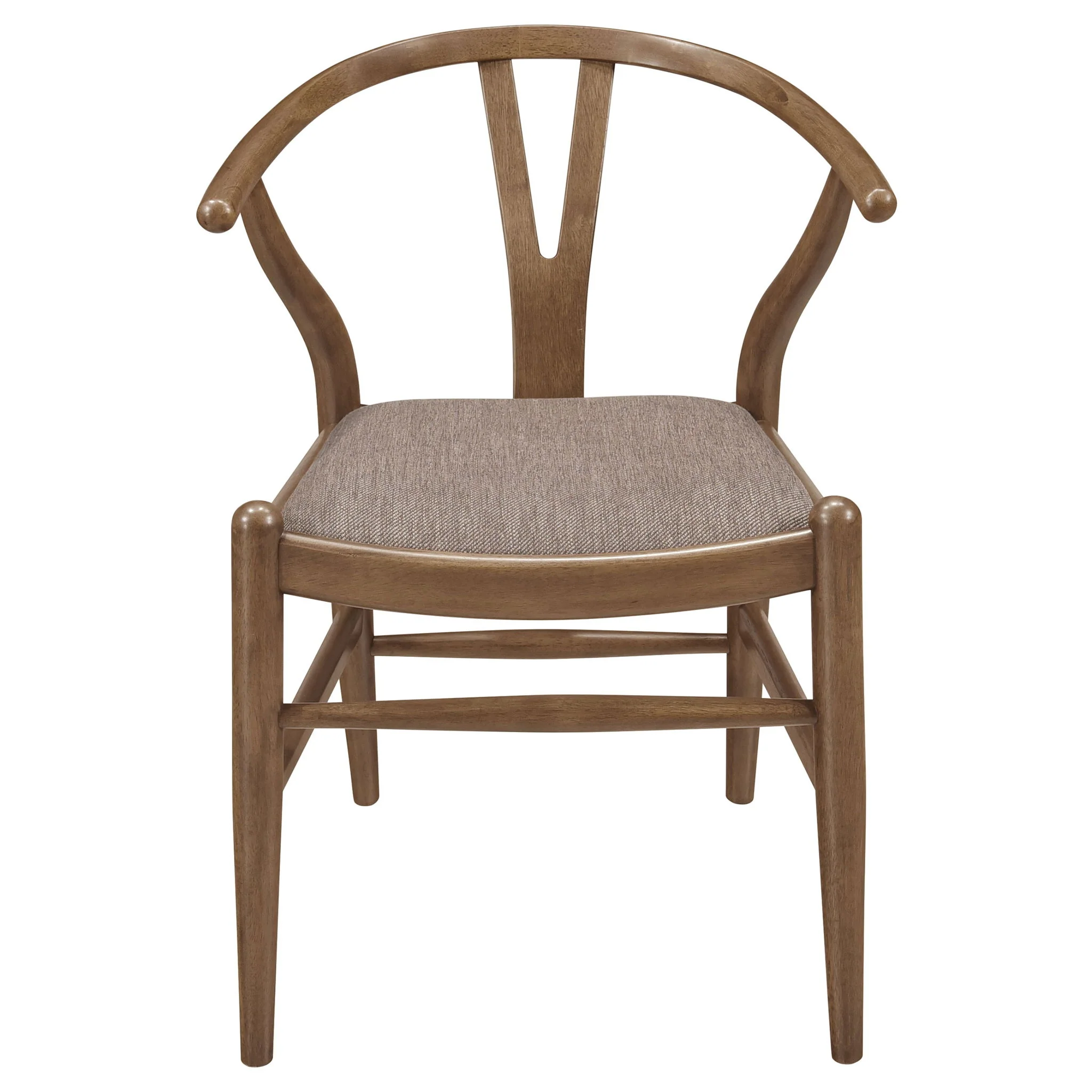 Dinah Wood Wishbone Dining Side Chair Walnut (Set of 2) - Image 4