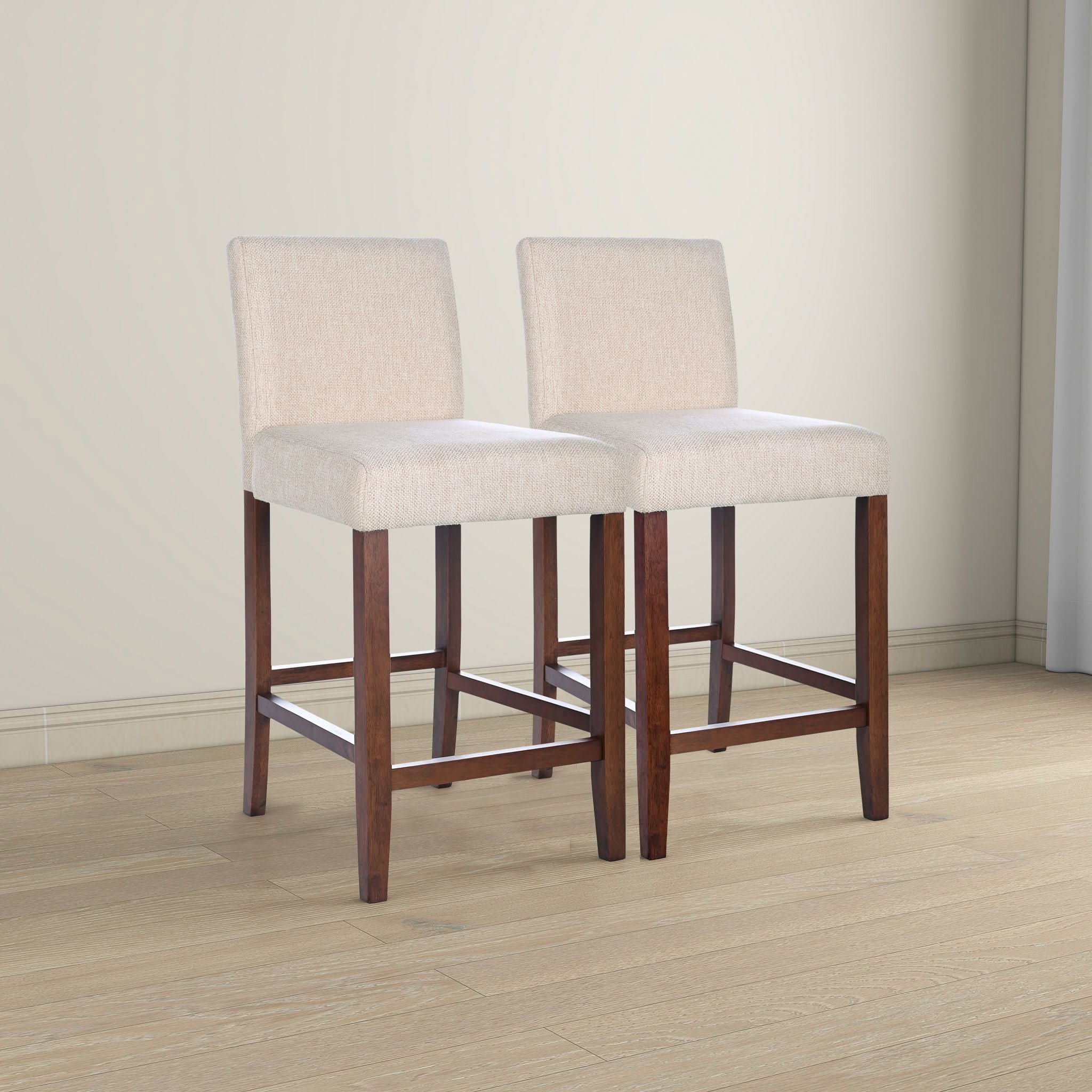 Dorian - Counter Chair (Set of 2) - Beige - Image 3