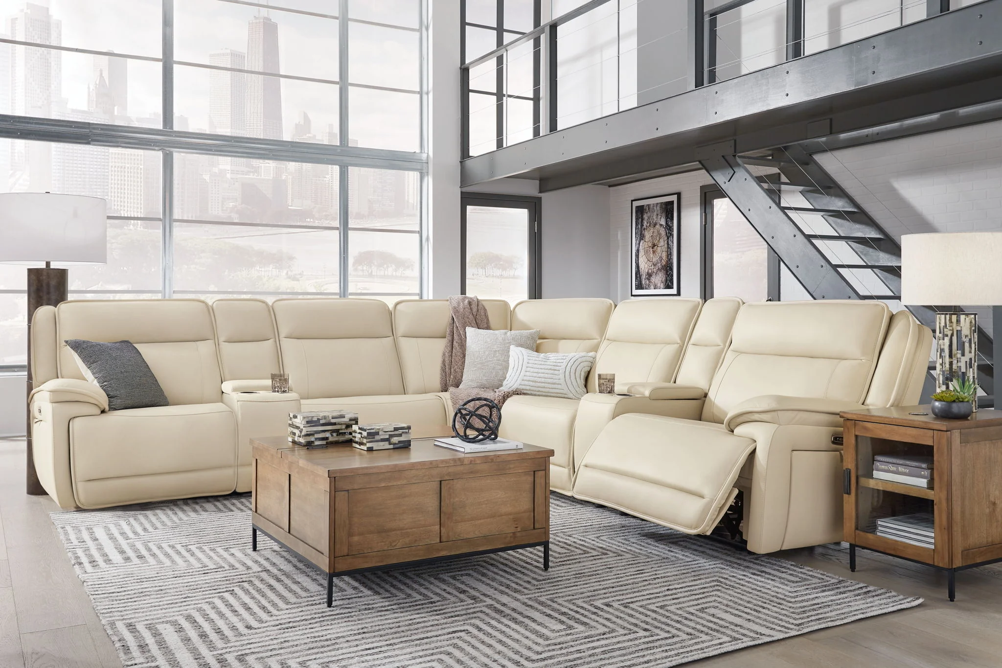 Double Deal - Reclining Sectional - Image 18