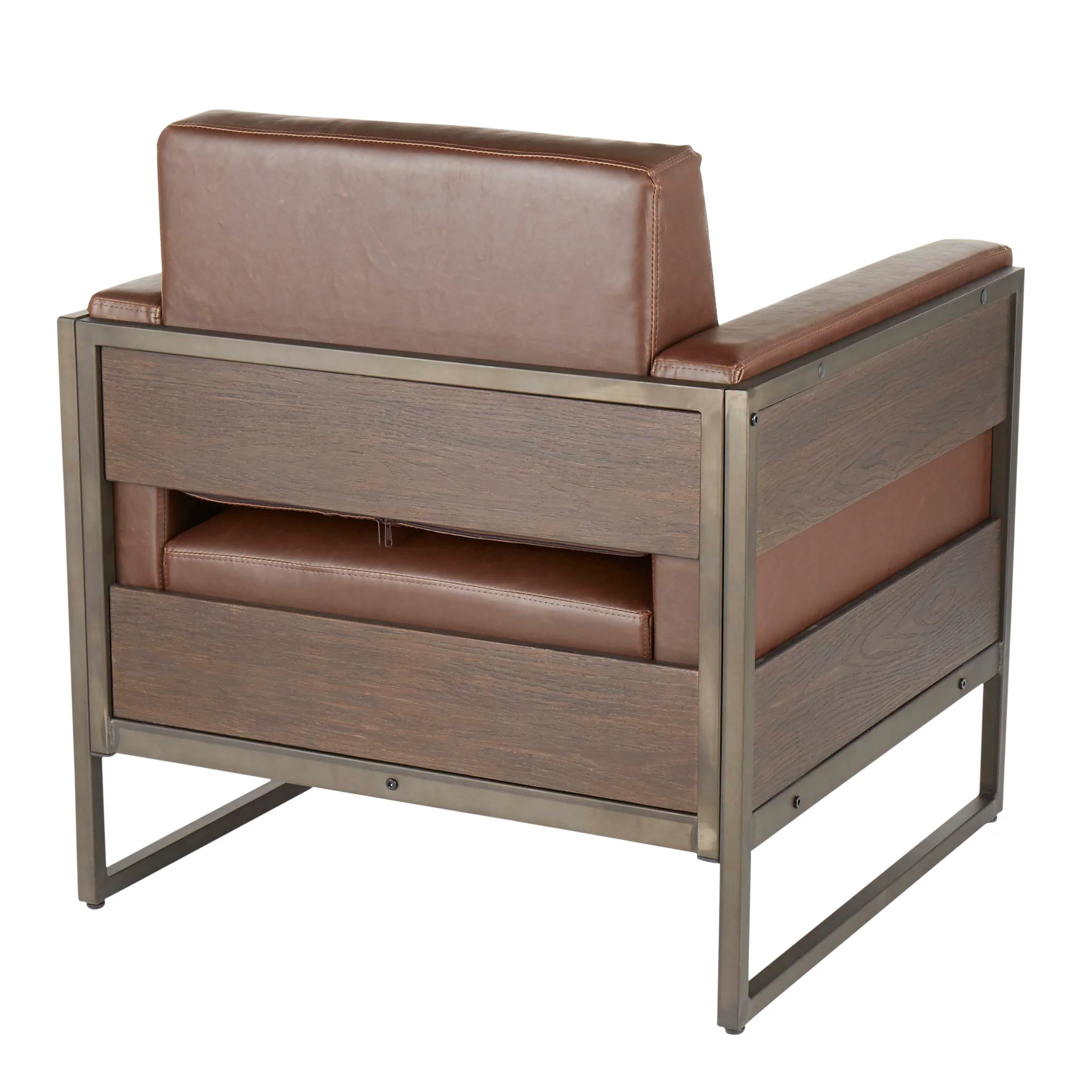 Drift - Industrial Lounge Chair - Espresso - Image 4