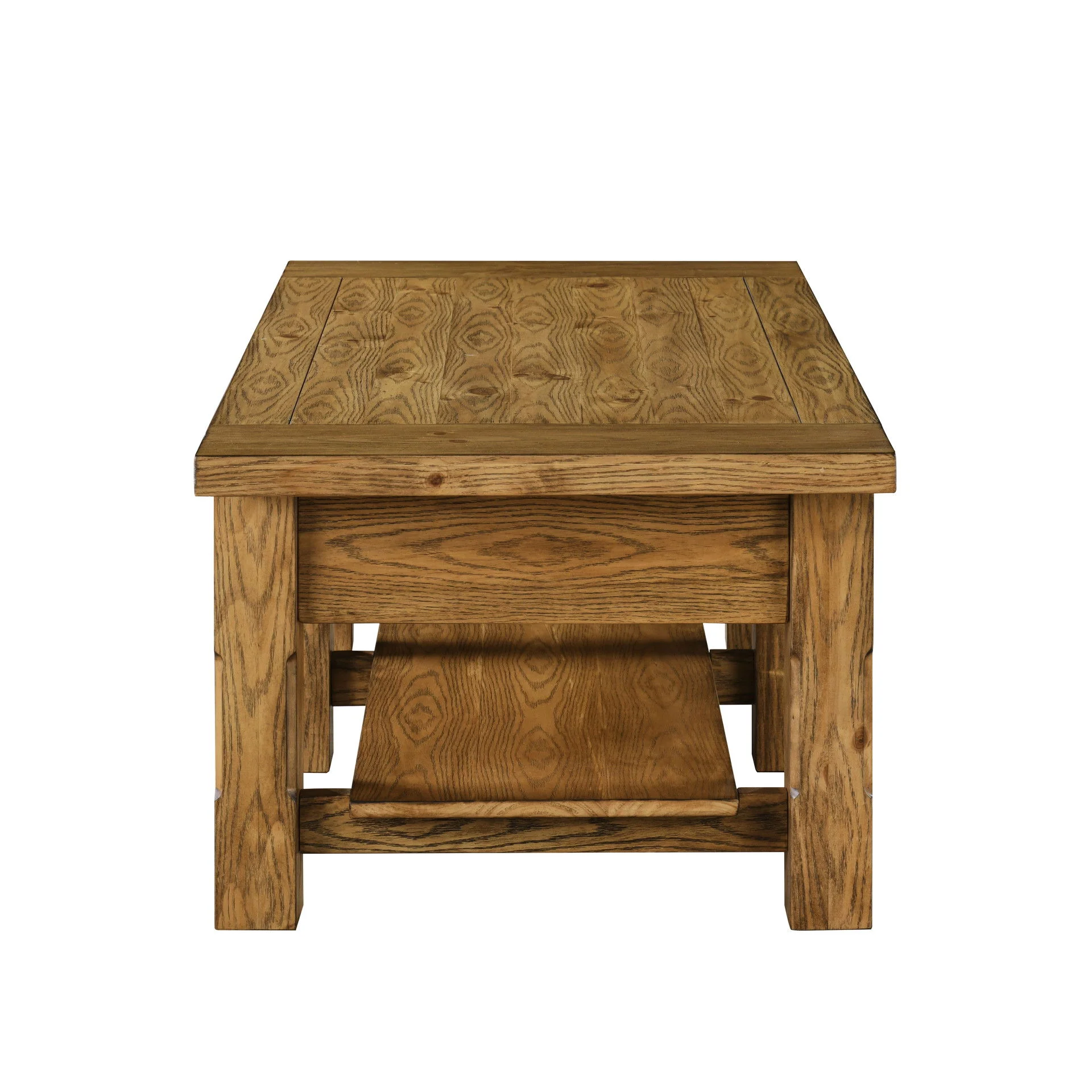 Duncan - 2 Drawer Coffee Table - Walnut - Image 2